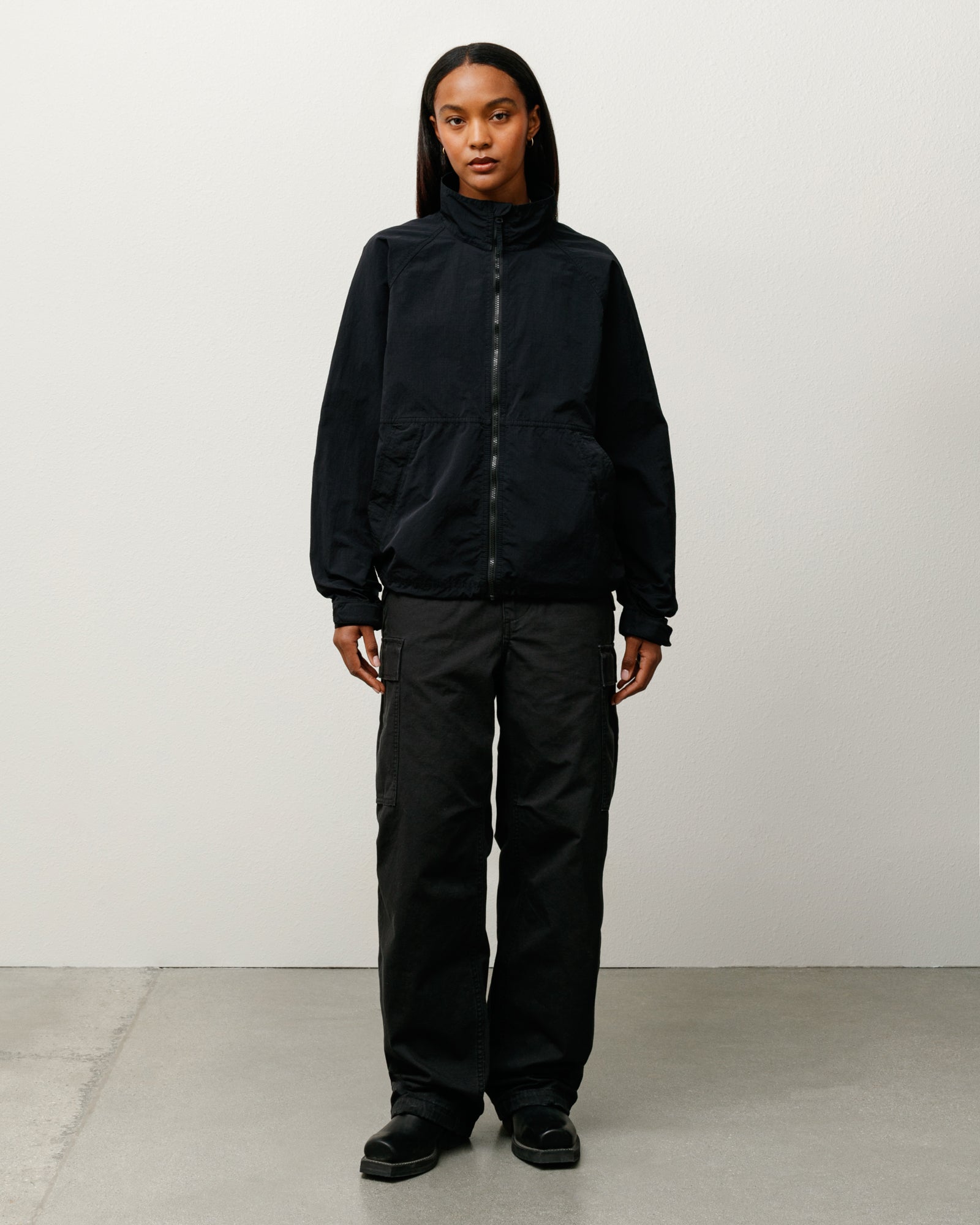 Stussy STUSSY ウォームアッププルオーバー Warm Up Pullover Black 