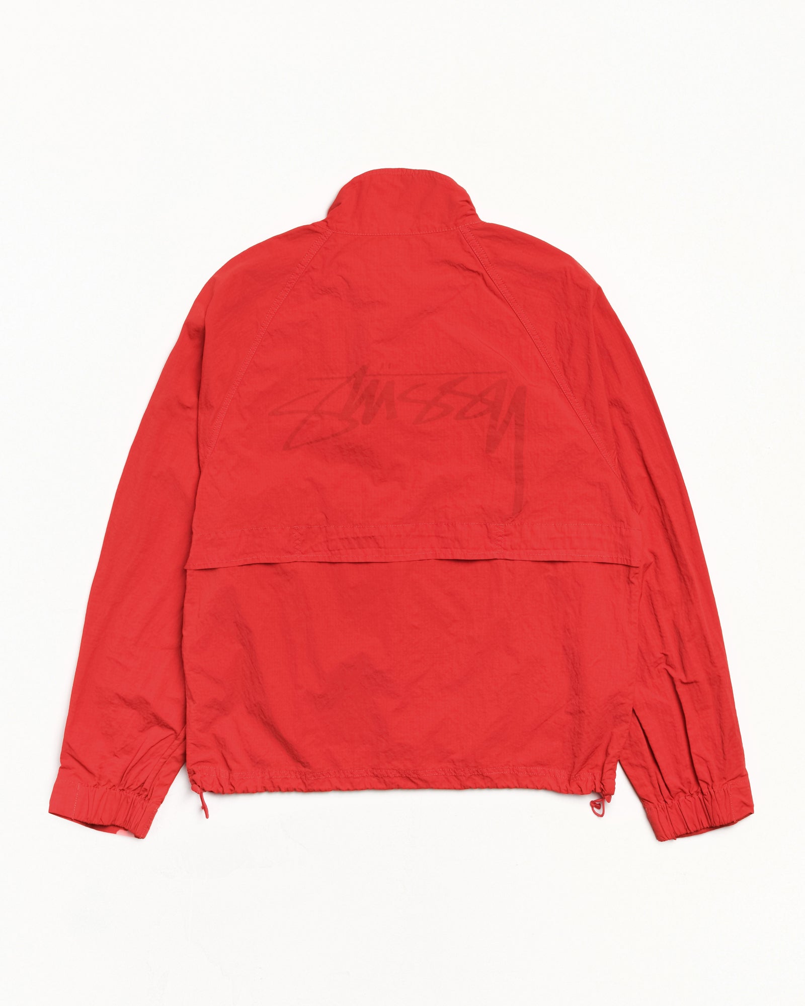 Warm Up Jacket Mens Long Sleeve In Red