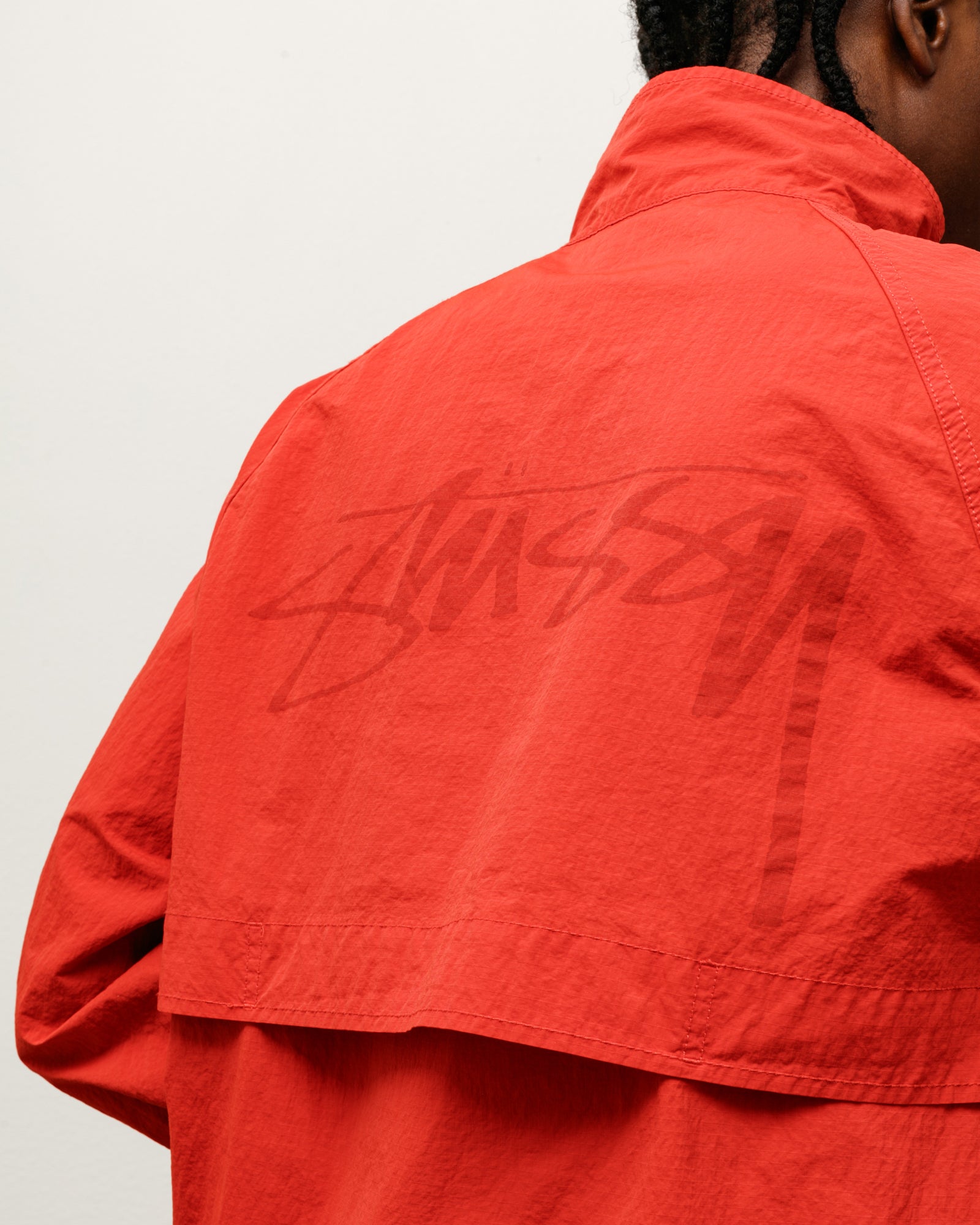 ジャケット・アウター stussy 24ss shell jacket /red M size Warm Up Jacket – Red | Outerwear | Stüssy UK