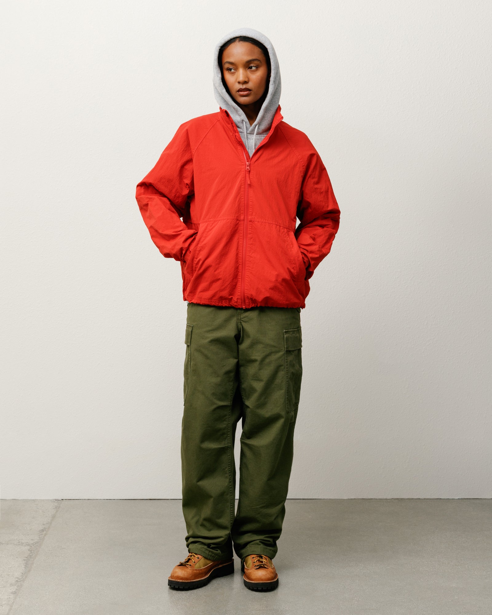 ジャケット・アウター stussy 24ss shell jacket /red M size Warm Up Jacket – Red | Outerwear | Stüssy UK