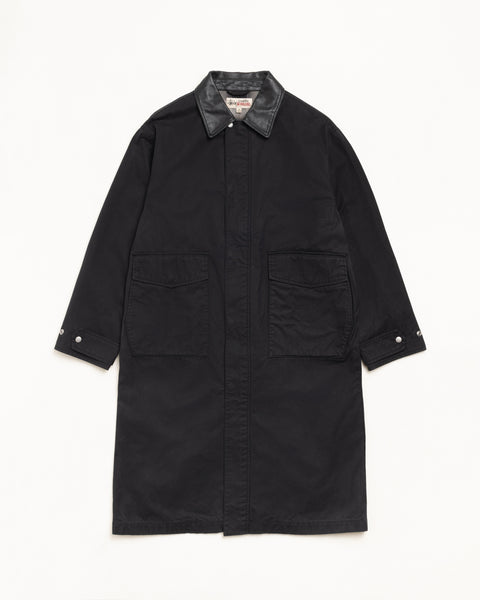 Duster Mens Long Sleeve In Black