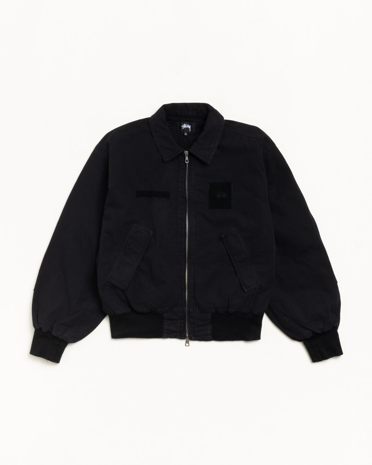 Flight Bomber – Black | Outerwear | Stüssy UK