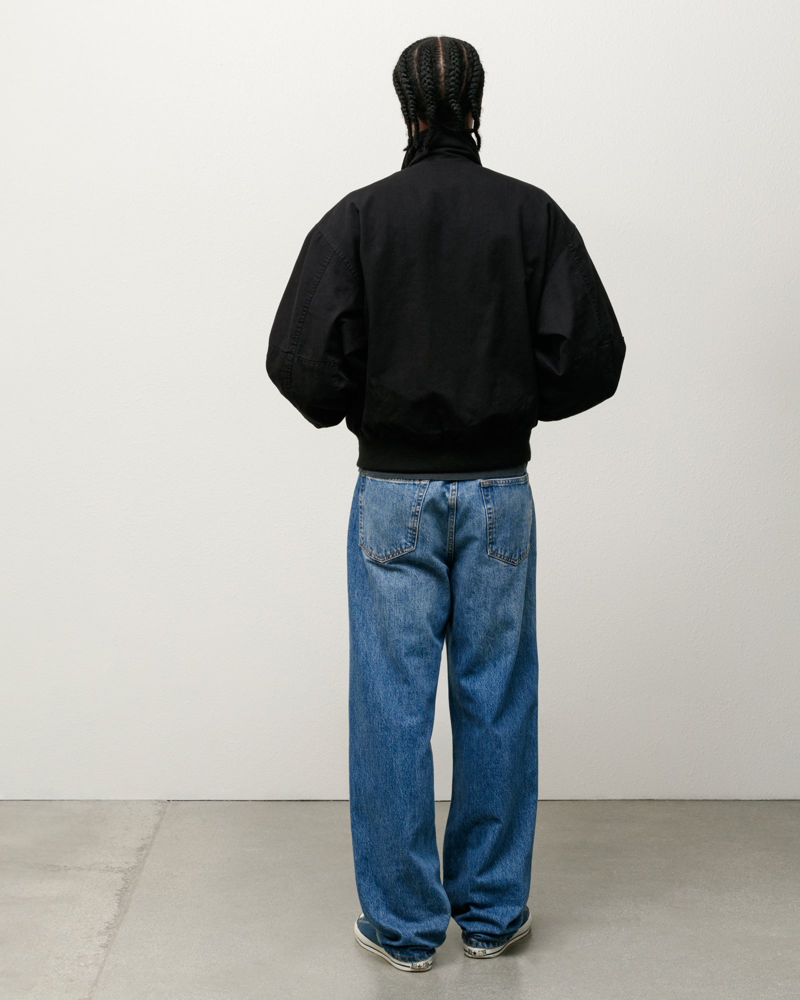 Flight Bomber – Black | Outerwear | Stüssy UK