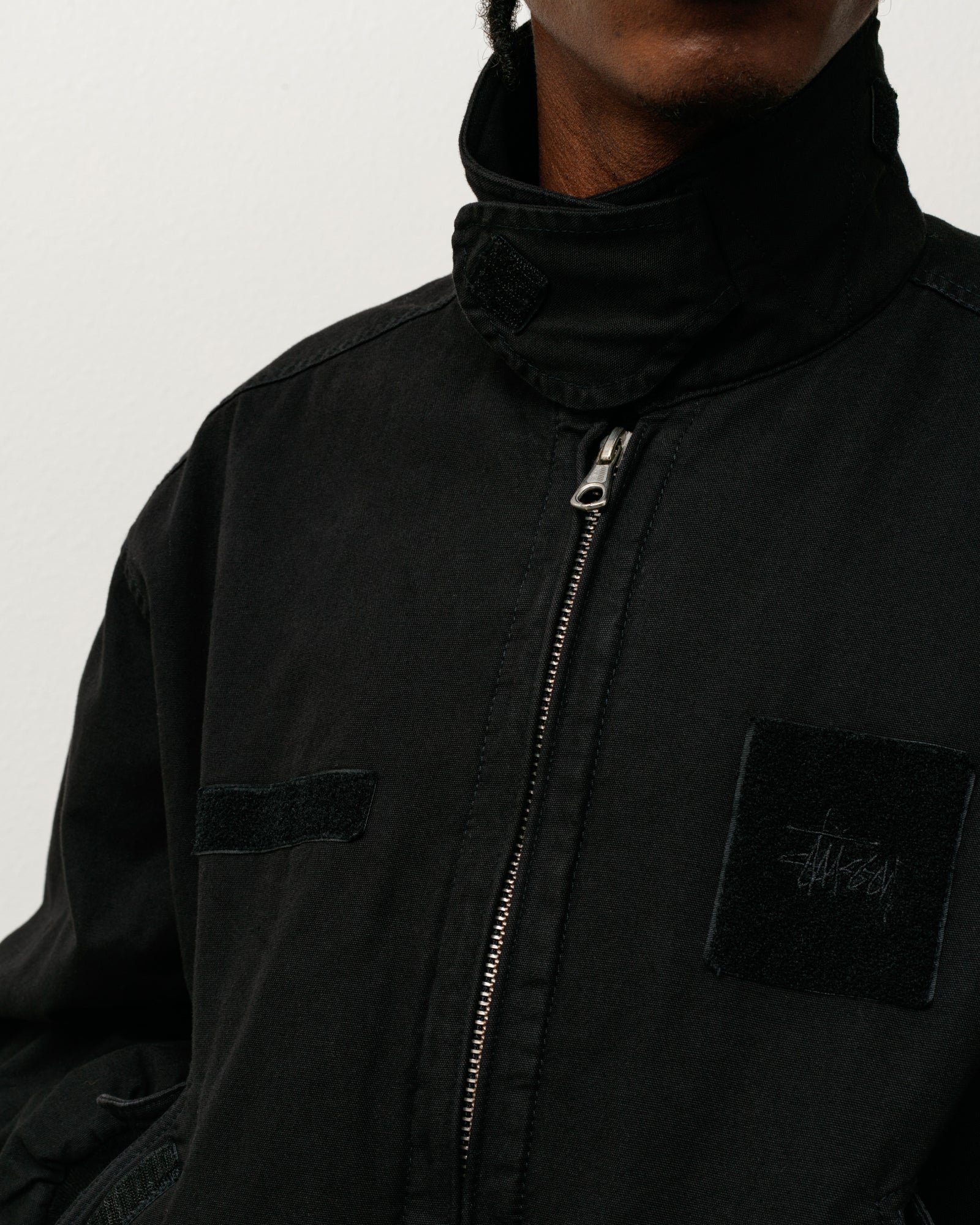 Flight Bomber – Black | Outerwear | Stüssy UK