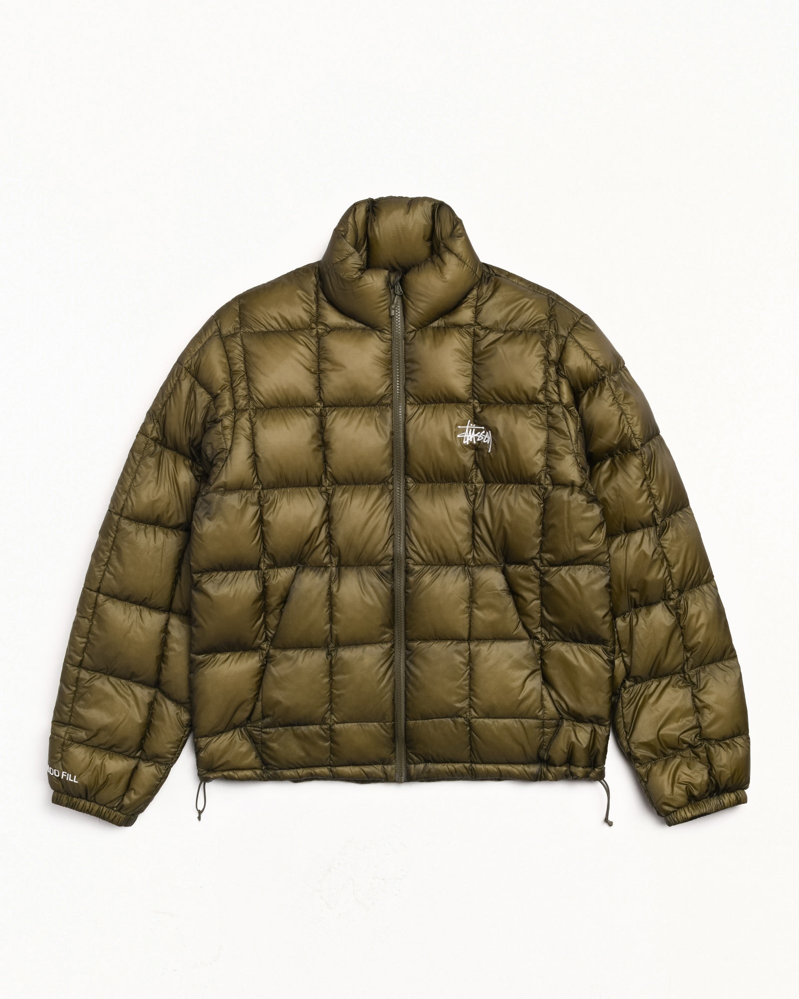 Midweight Puffer – Olive | Outerwear | Stüssy UK