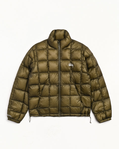 Midweight Puffer Mens Long Sleeve In Olive