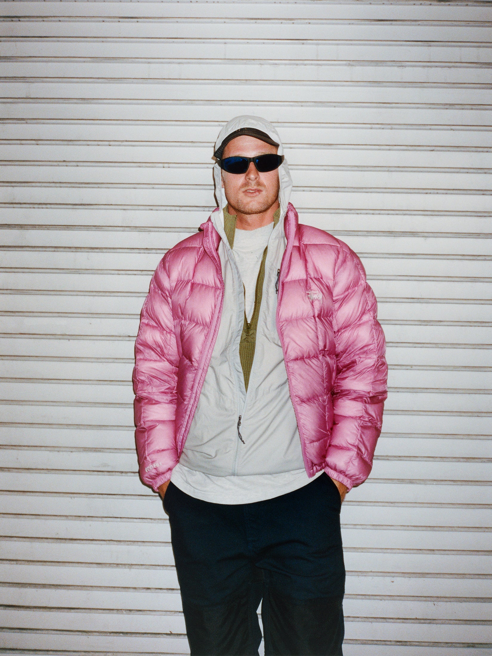 Midweight Puffer - Pink | Outerwear | Stüssy UK