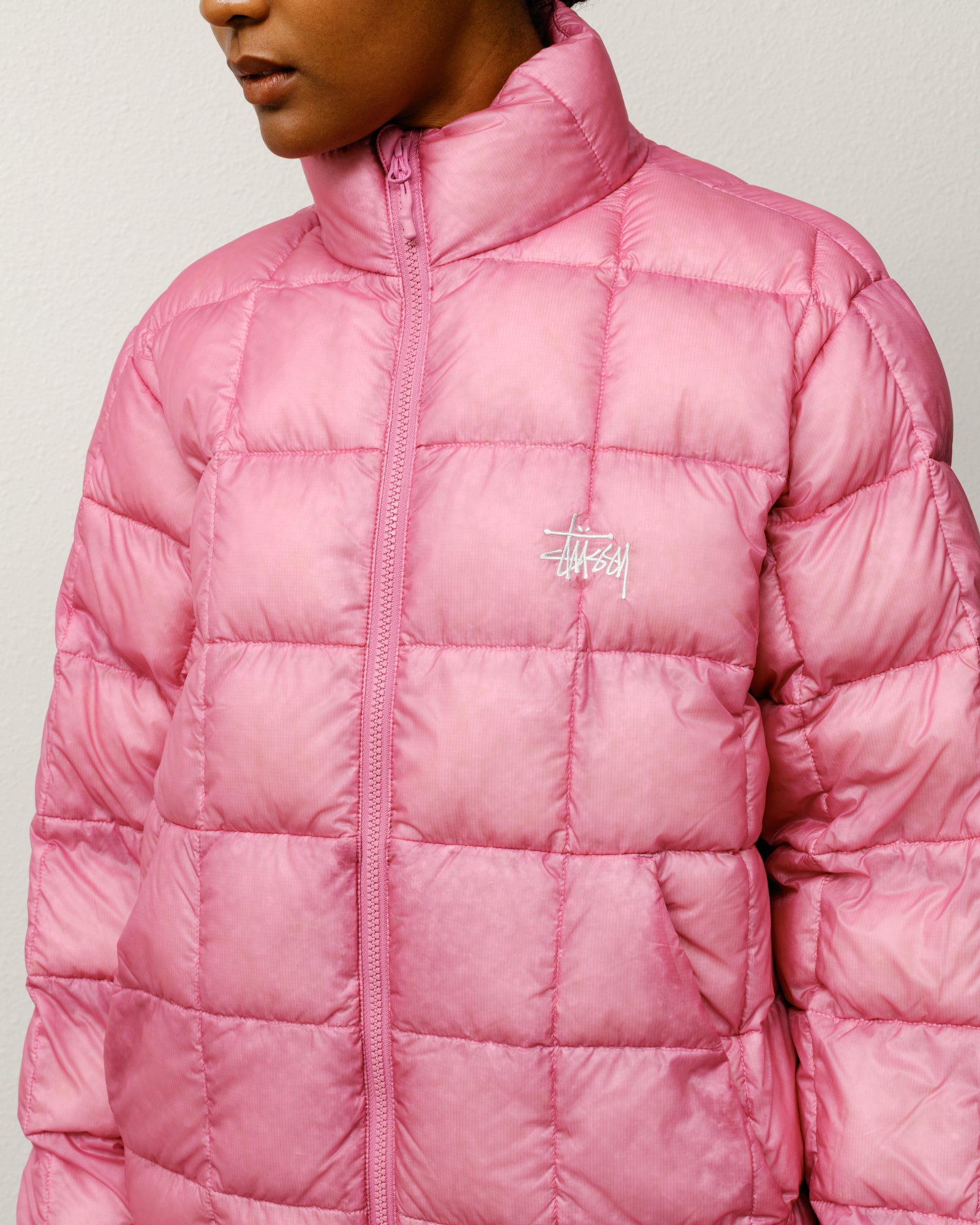 Midweight Puffer - Pink | Outerwear | Stüssy UK