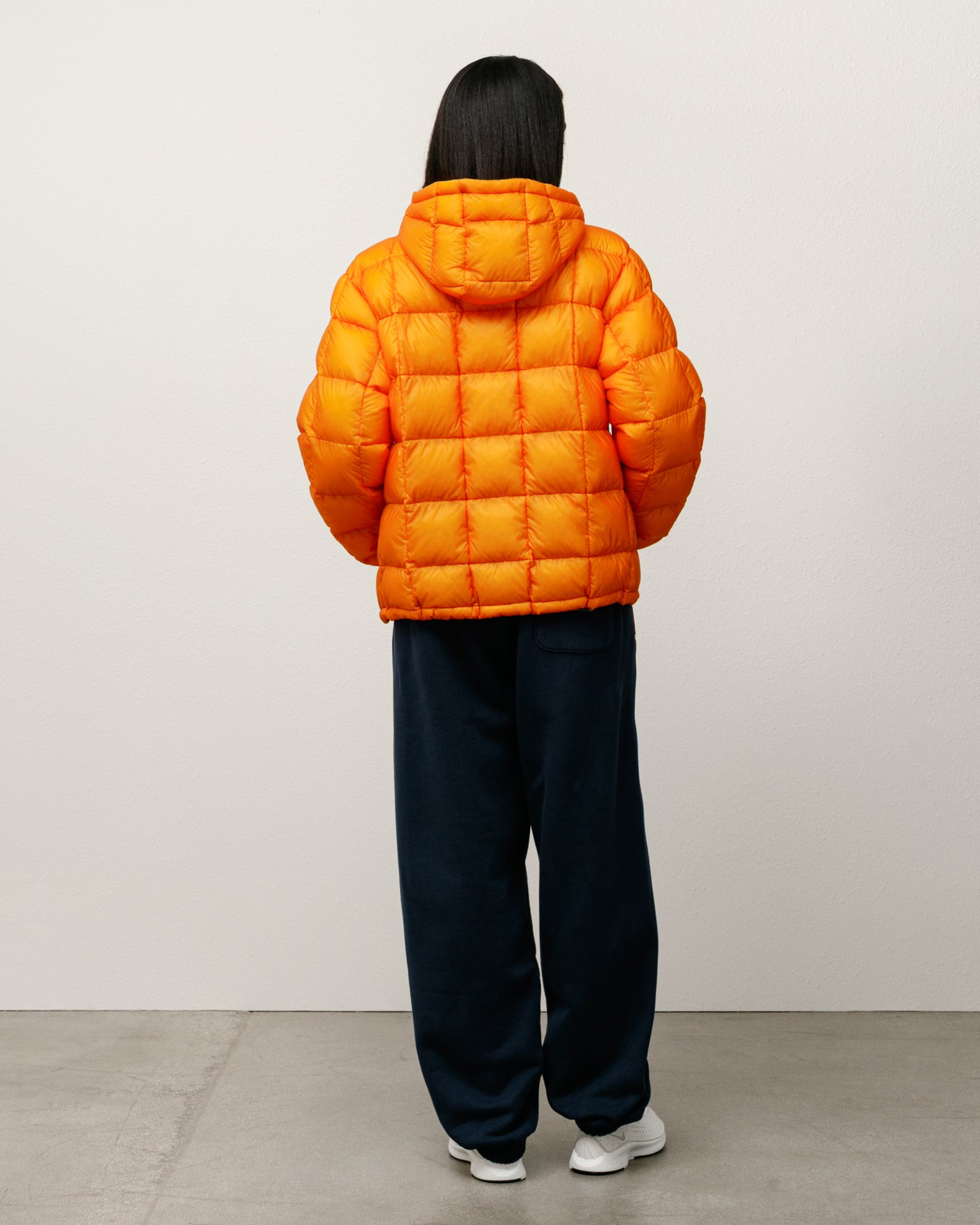 Midweight Hooded Puffer - Orange | Outerwear | Stüssy UK