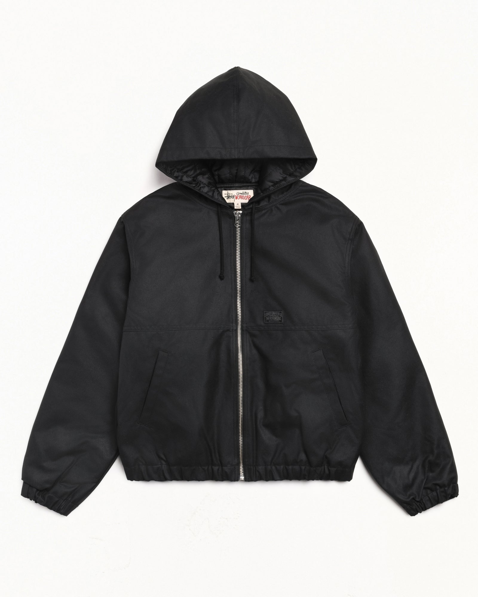 STUSSY エプロン Waxed Cotton Work Jacket – Black | Outerwear | Stüssy UK