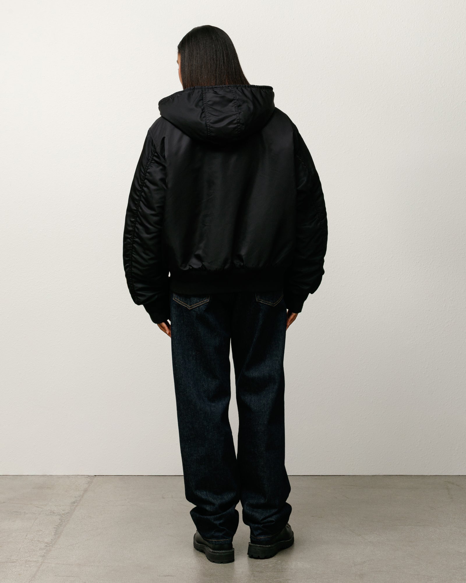 STUSSY Bomber Jacket ボマージャケット ブラック　Mサイズ Built Reversible Bomber Jacket – Black | Outerwear | Stüssy
