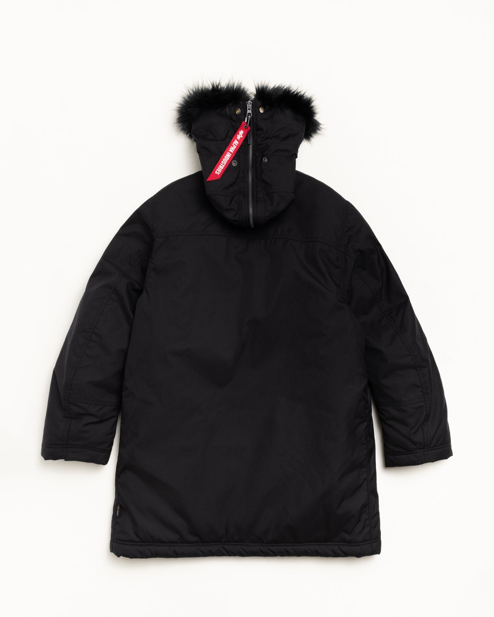 Stüssy Alpha Winter Parka – Black | Outerwear | Stüssy UK
