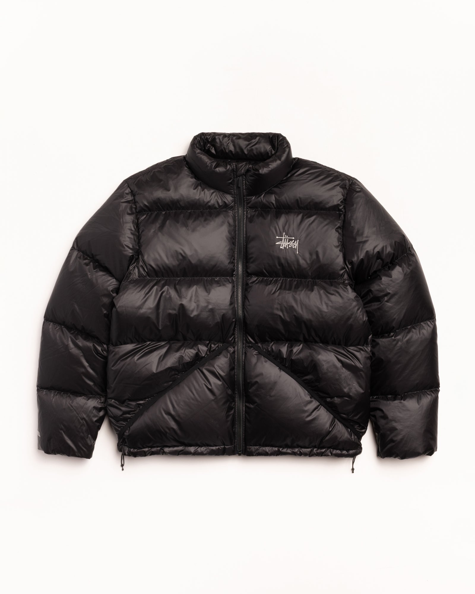 Micro Ripstop Down Jacket – Jet Black | Outerwear | Stüssy UK