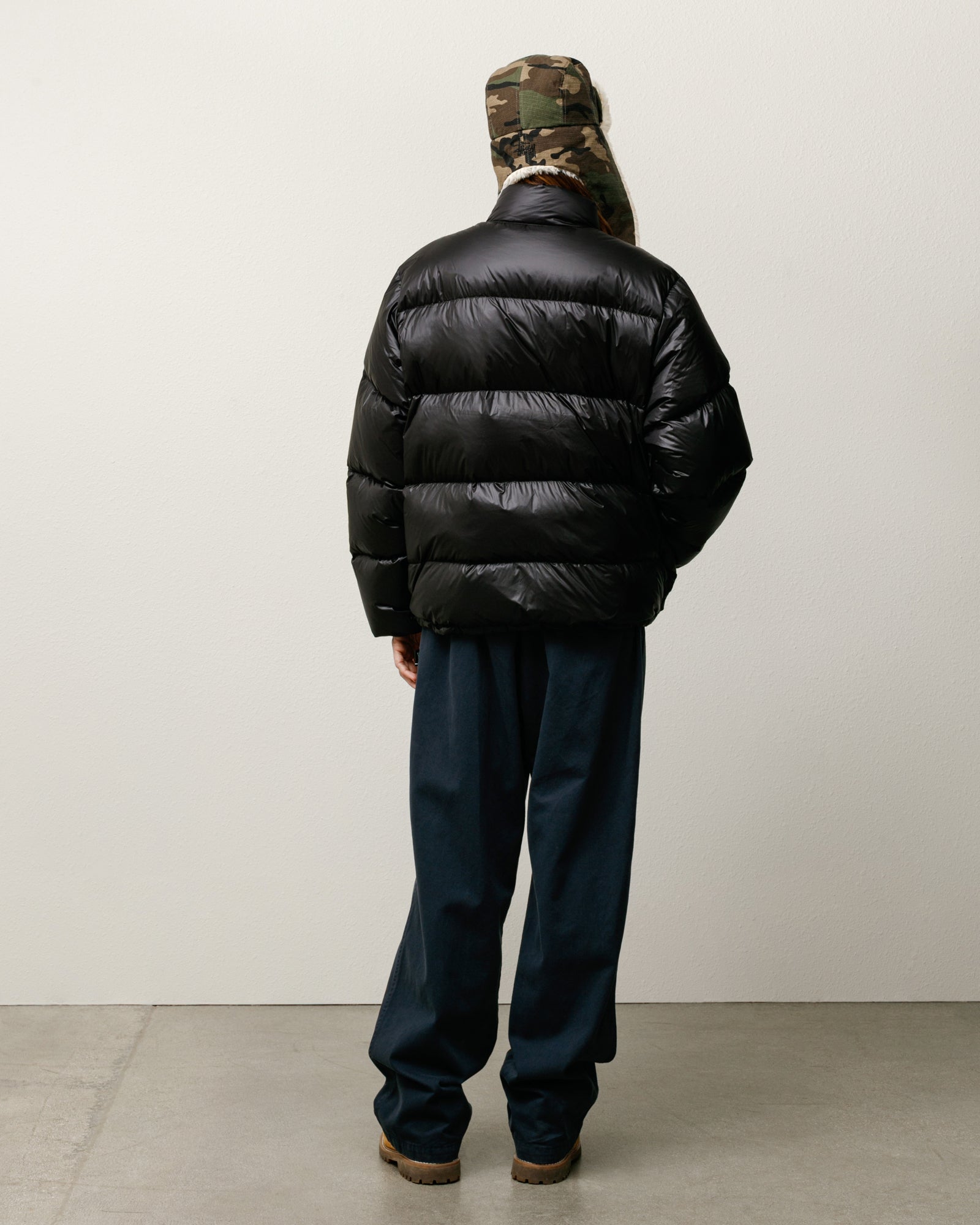Micro Ripstop Down Jacket – Jet Black | Outerwear | Stüssy UK