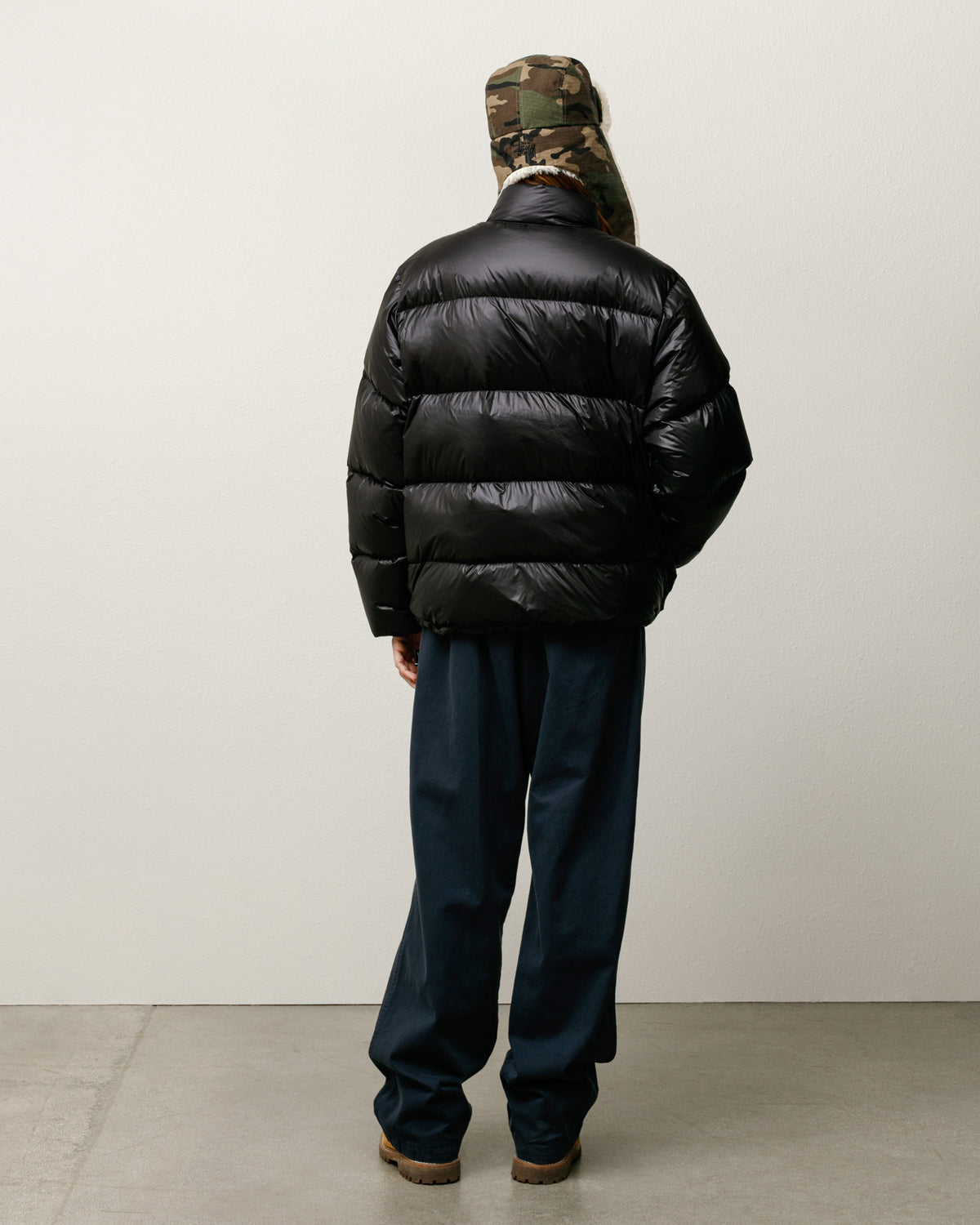 Micro Ripstop Down Jacket – Jet Black | Outerwear | Stüssy UK