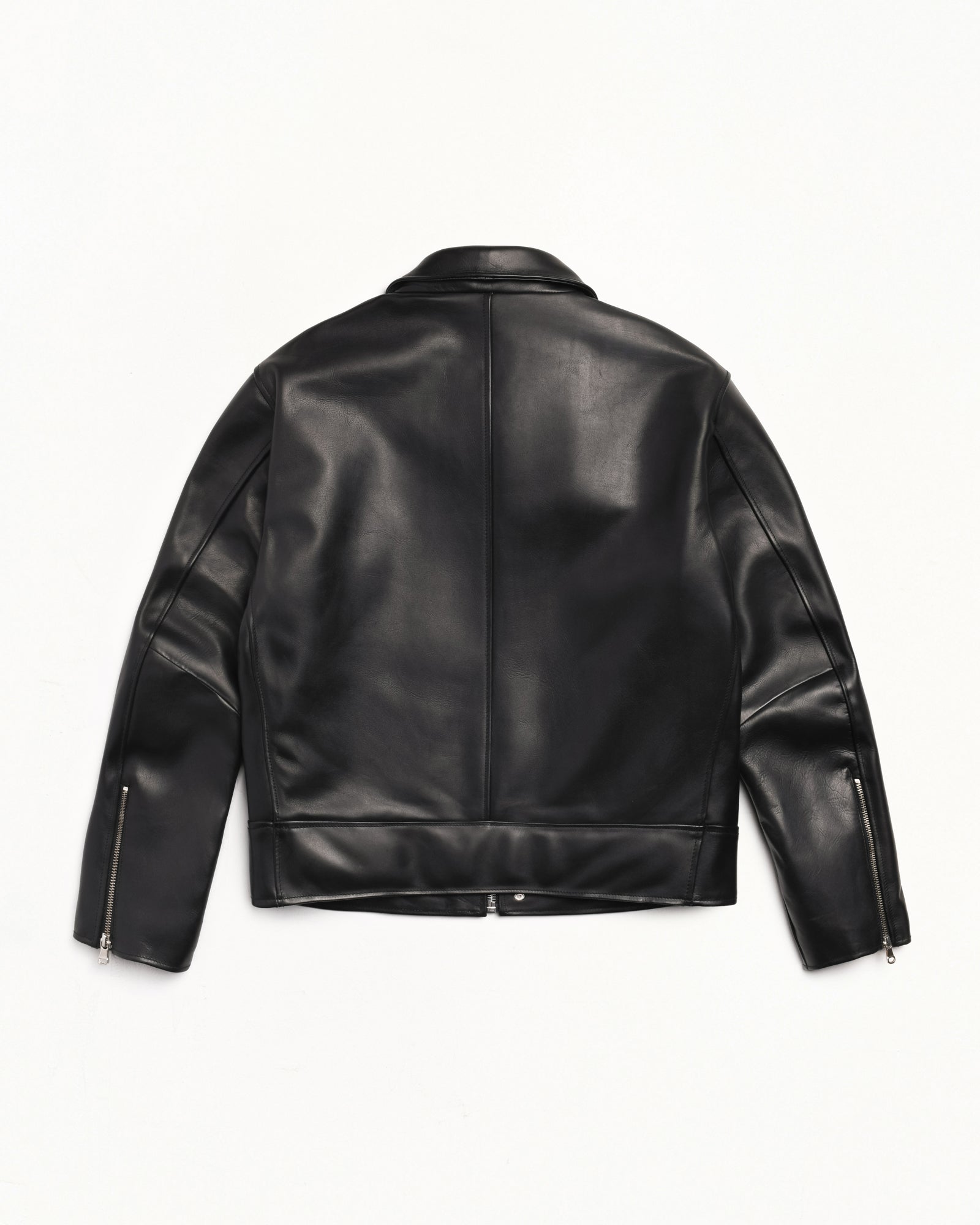 黒M 25AW STUSSY BIKER JACKET LEATHER Stussy Biker Leather Jacket