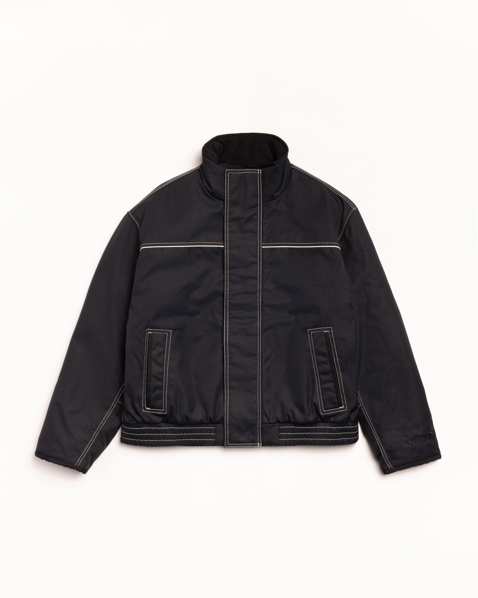 Insulated Built Jacket – Black | Outerwear | Stüssy UK
