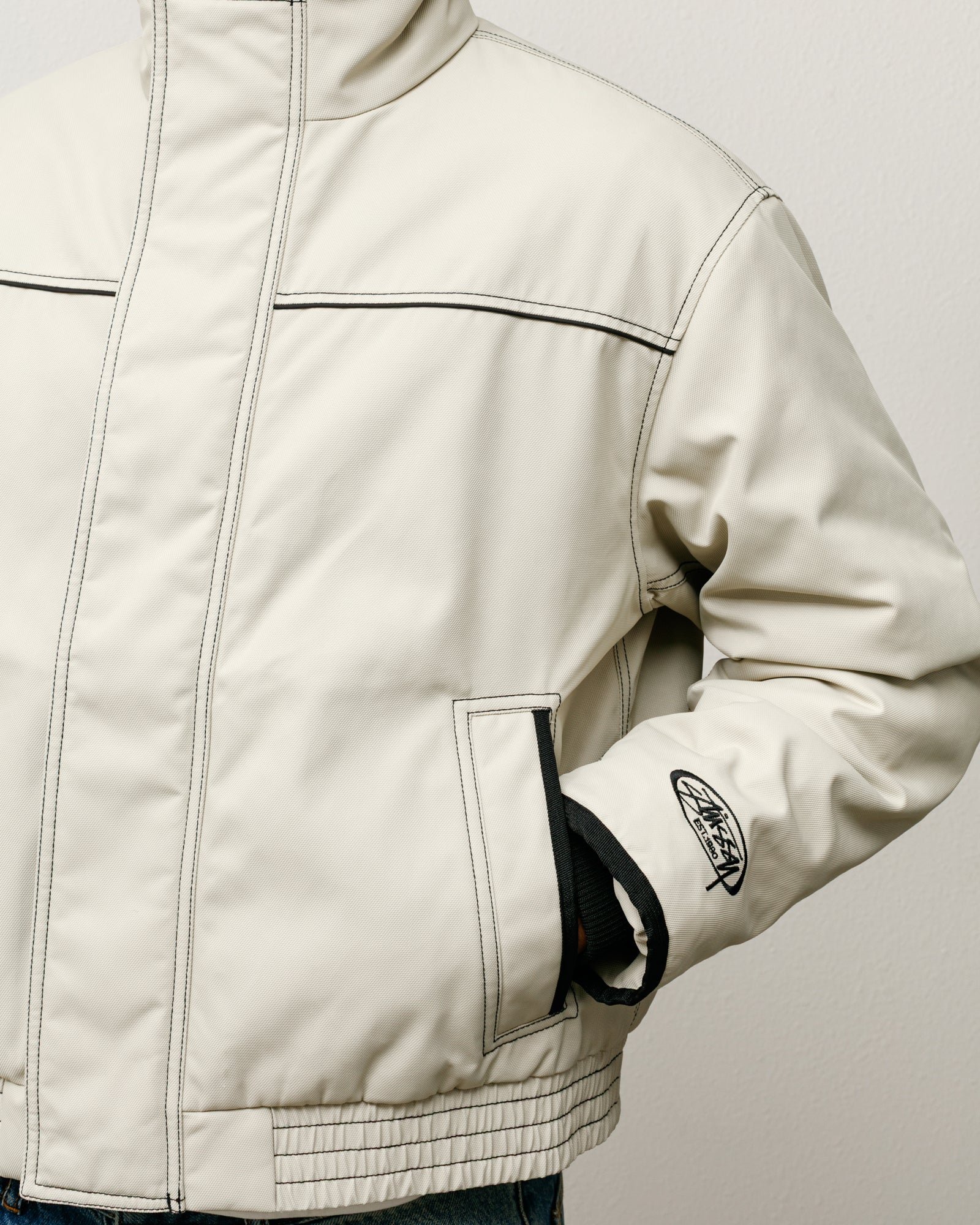 Insulated Built Jacket – Sand | Outerwear | Stüssy UK