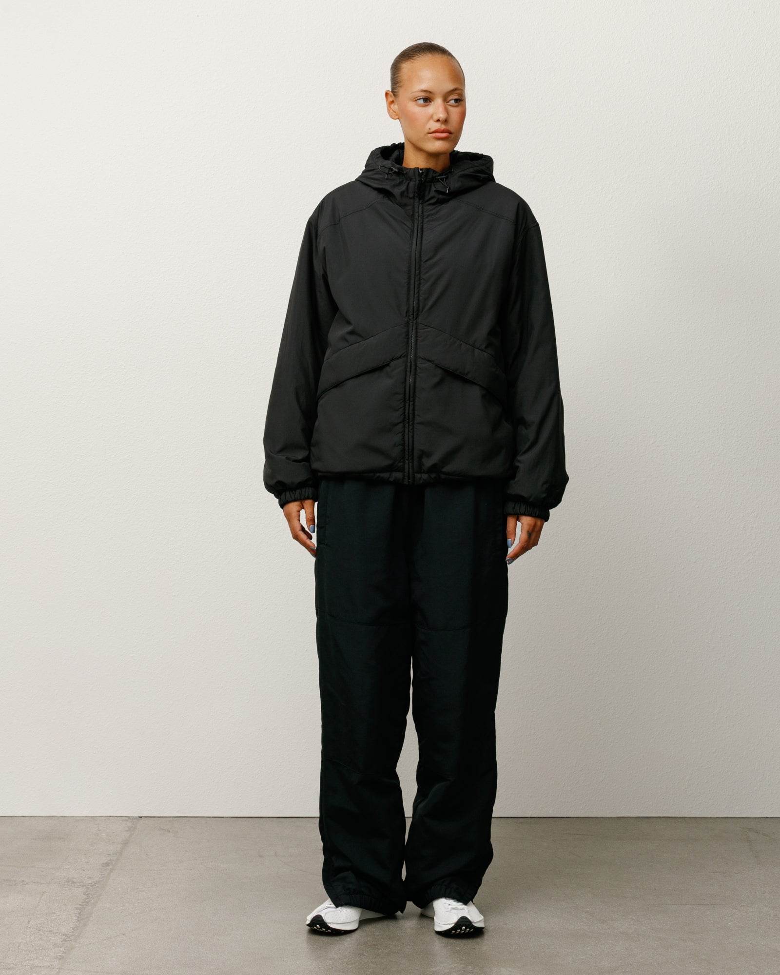 Insulated Hooded Jacket – Black | Outerwear | Stüssy UK