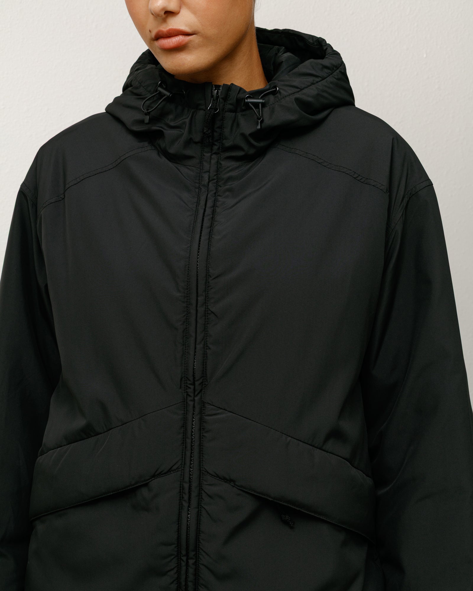 Insulated Hooded Jacket – Black | Outerwear | Stüssy UK