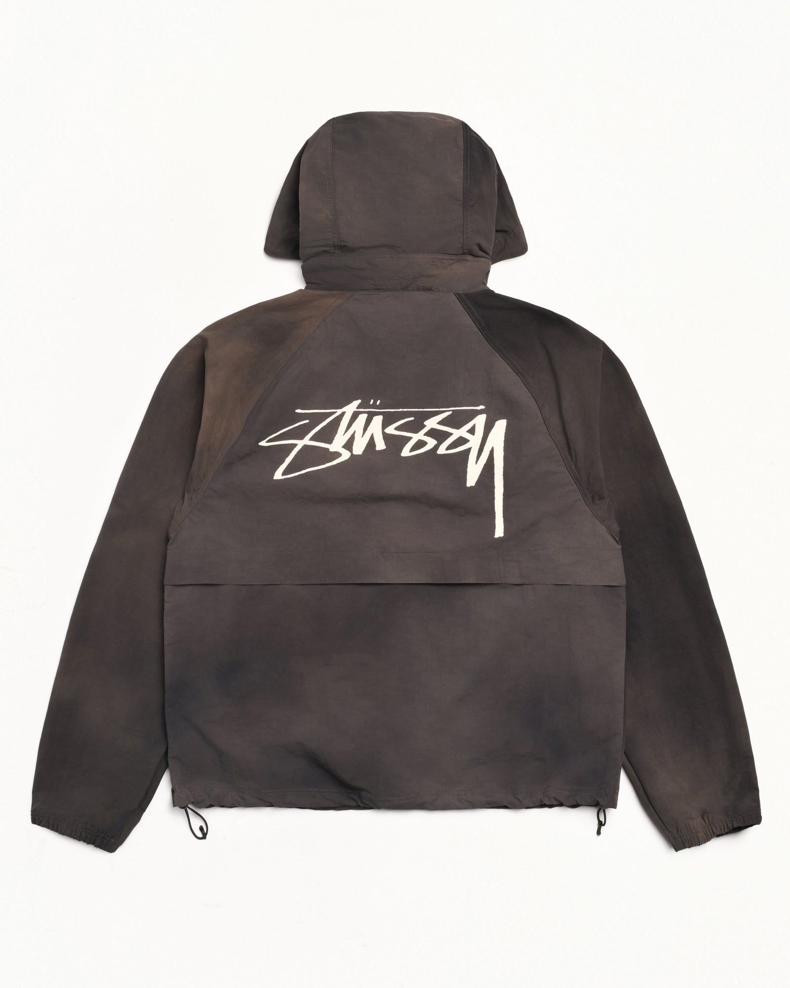 STUSSY WAVE DYE SHELL S シェルジャケット stussy ☆STUSSY☆WAVE DYE BEACH SHELL JACKET☆ULTRAMARINE☆2023