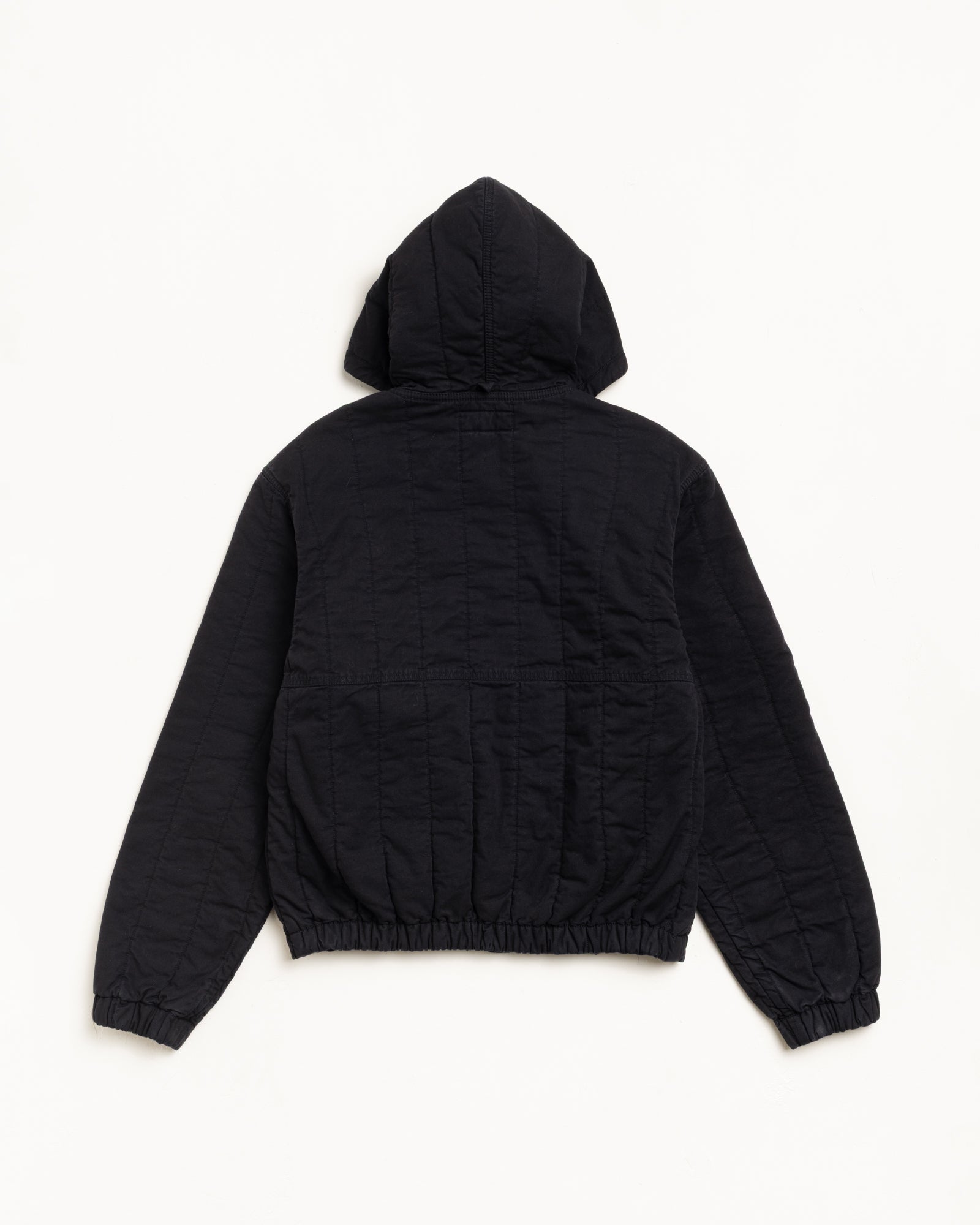 Quilted Canvas Work Jacket – Black | Outerwear | Stüssy UK