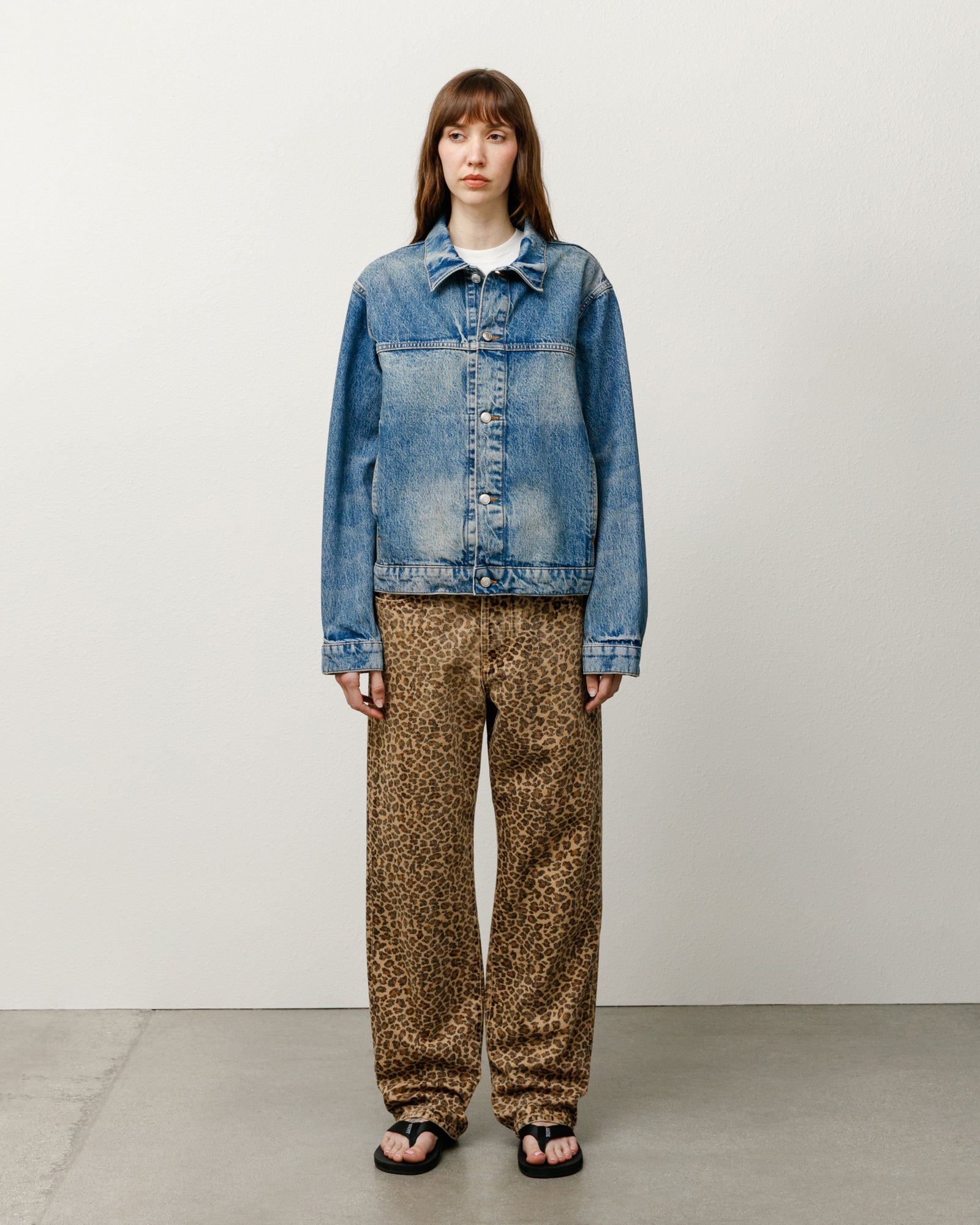 Trucker Jacket Denim in weekend wash – Stüssy UK