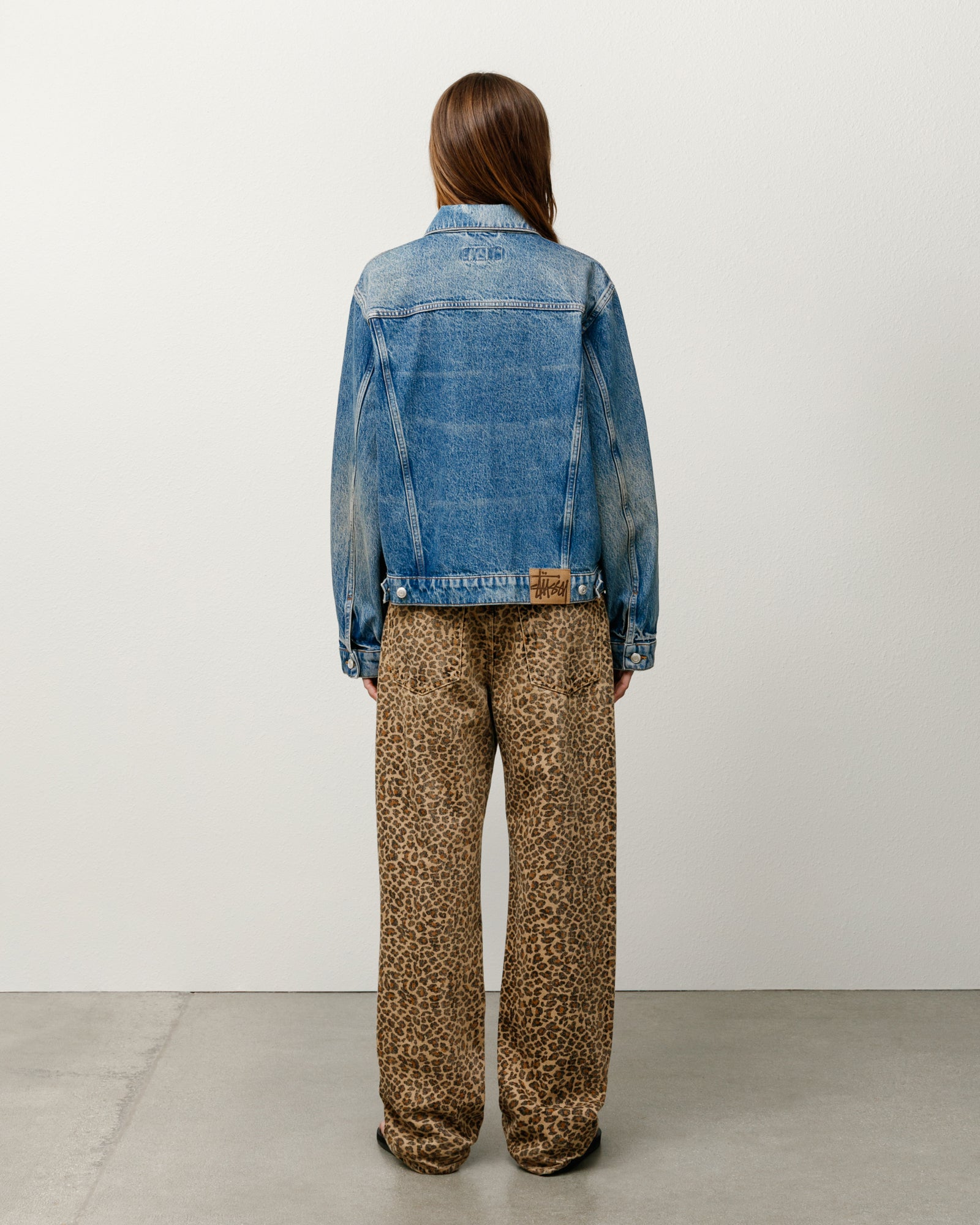 Trucker Jacket Denim in weekend wash – Stüssy UK