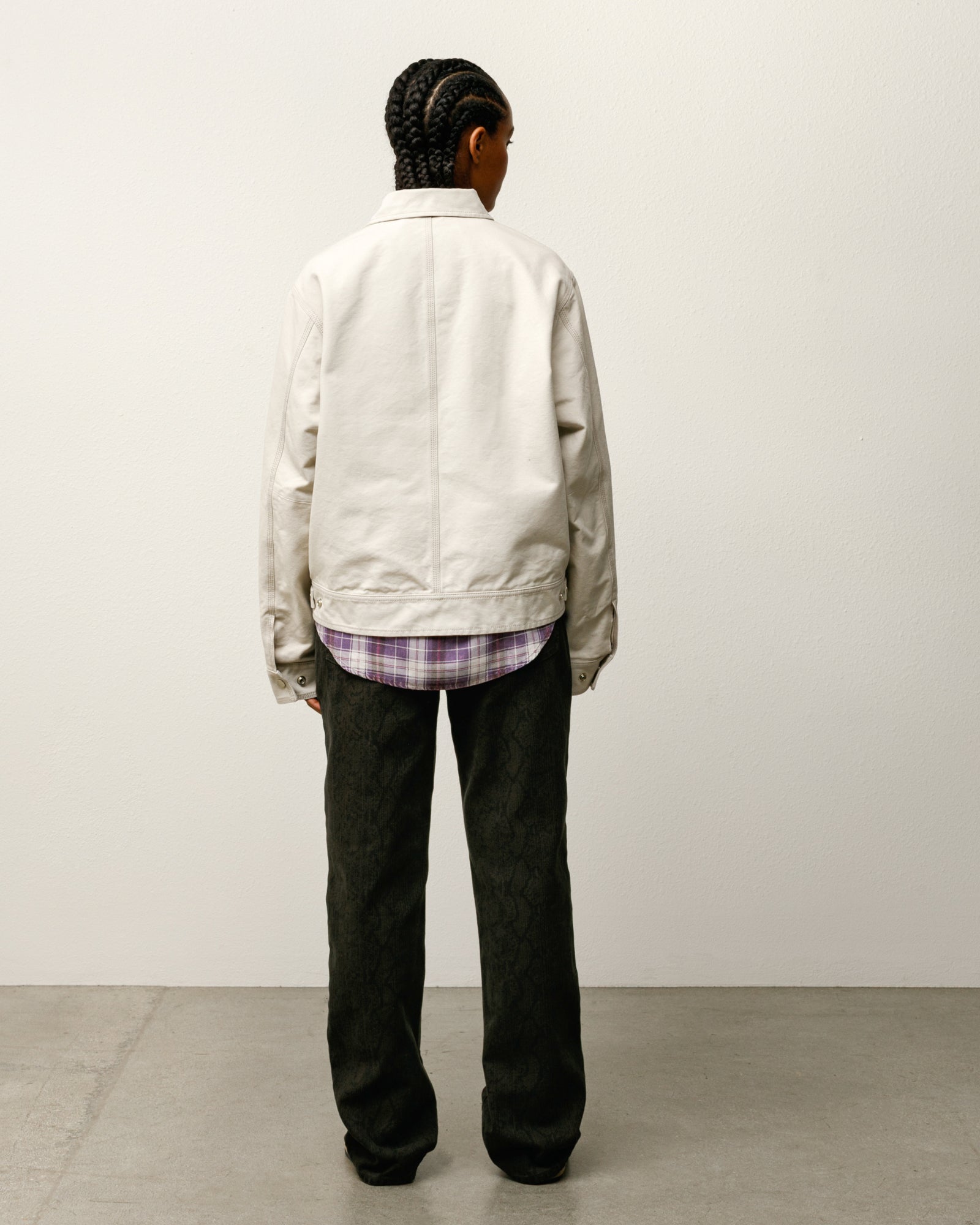 Work Jacket Collared – Stone | Outerwear | Stüssy UK