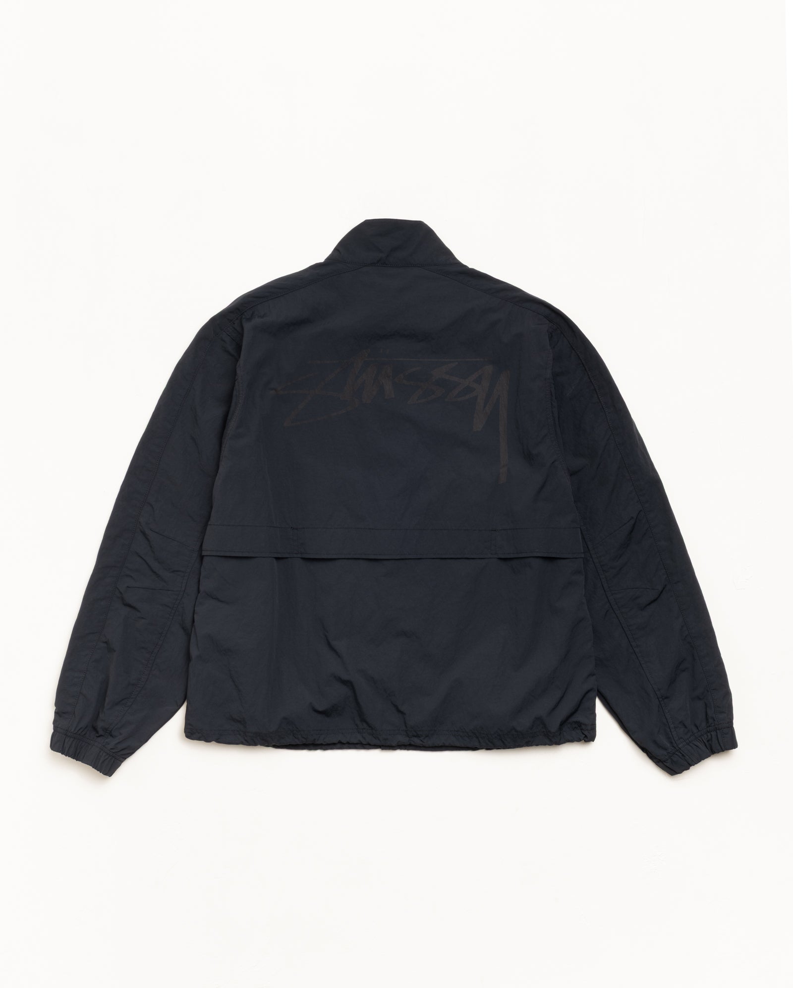 Lightweight Mock Jacket – Black | Outerwear | Stüssy UK