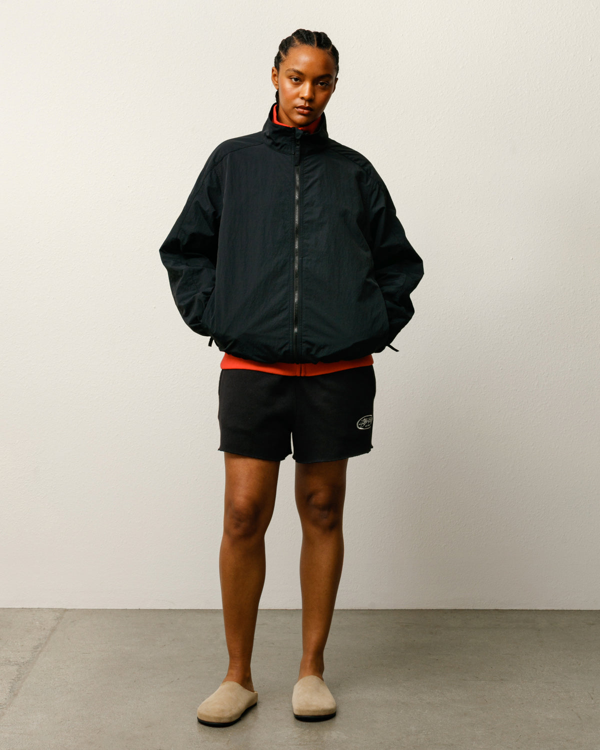 Mock Jacket Lightweight Mock Jacket – Black | Outerwear | Stüssy UK