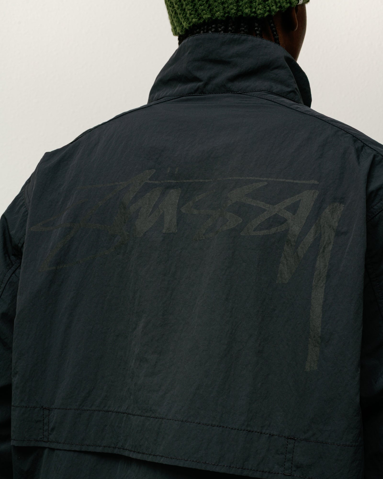 STÜSSY Stussy Reversible Mock Jacket Lightweight Mock Jacket - Black | Outerwear | Stüssy UK