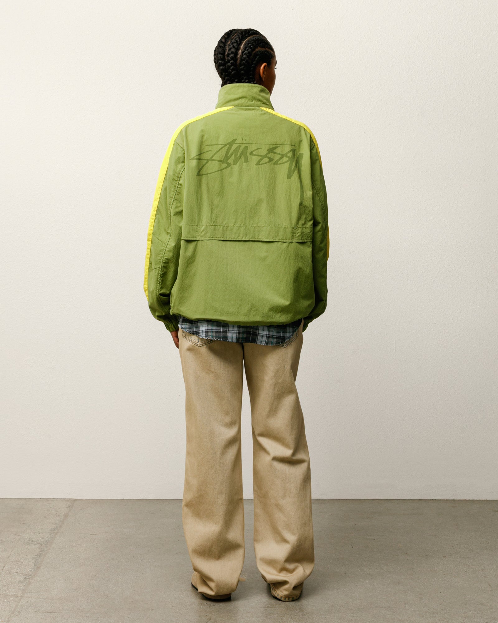 Lightweight Mock Jacket – Green | Outerwear | Stüssy UK