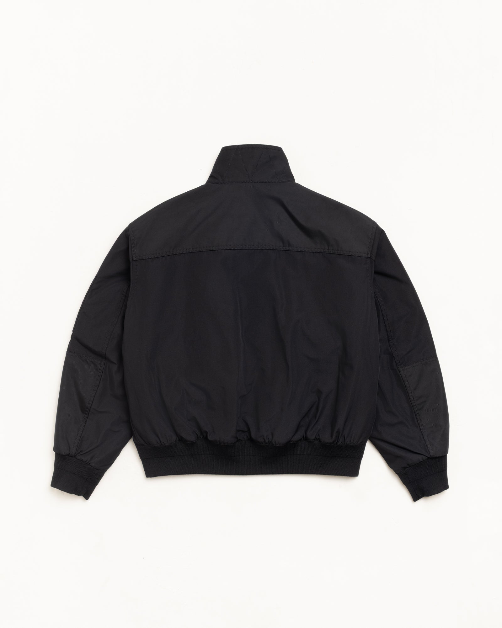 Mock Neck Flight Bomber – Black | Outerwear | Stüssy UK