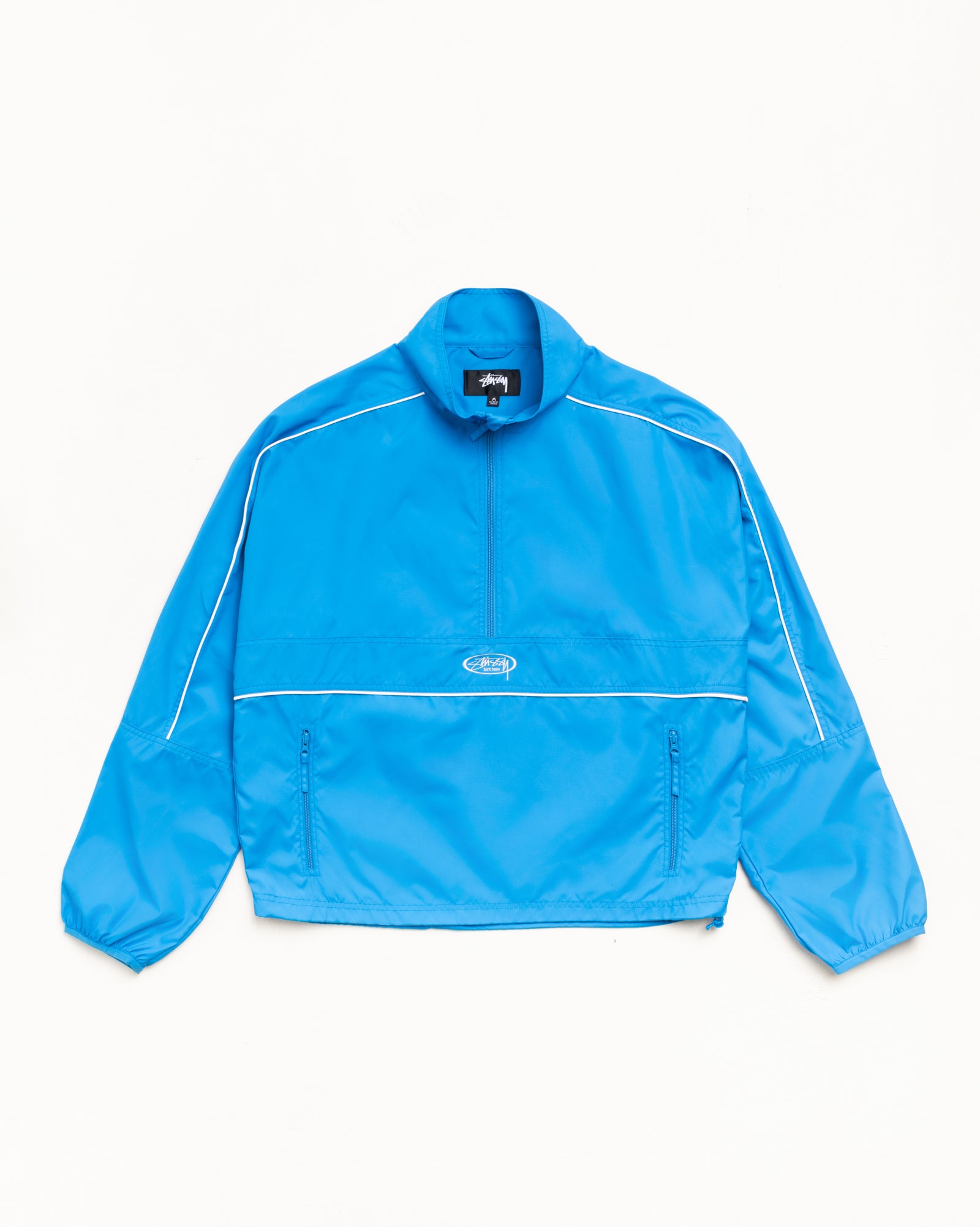 Lightweight Pullover Jacket – Blue | Outerwear | Stüssy UK