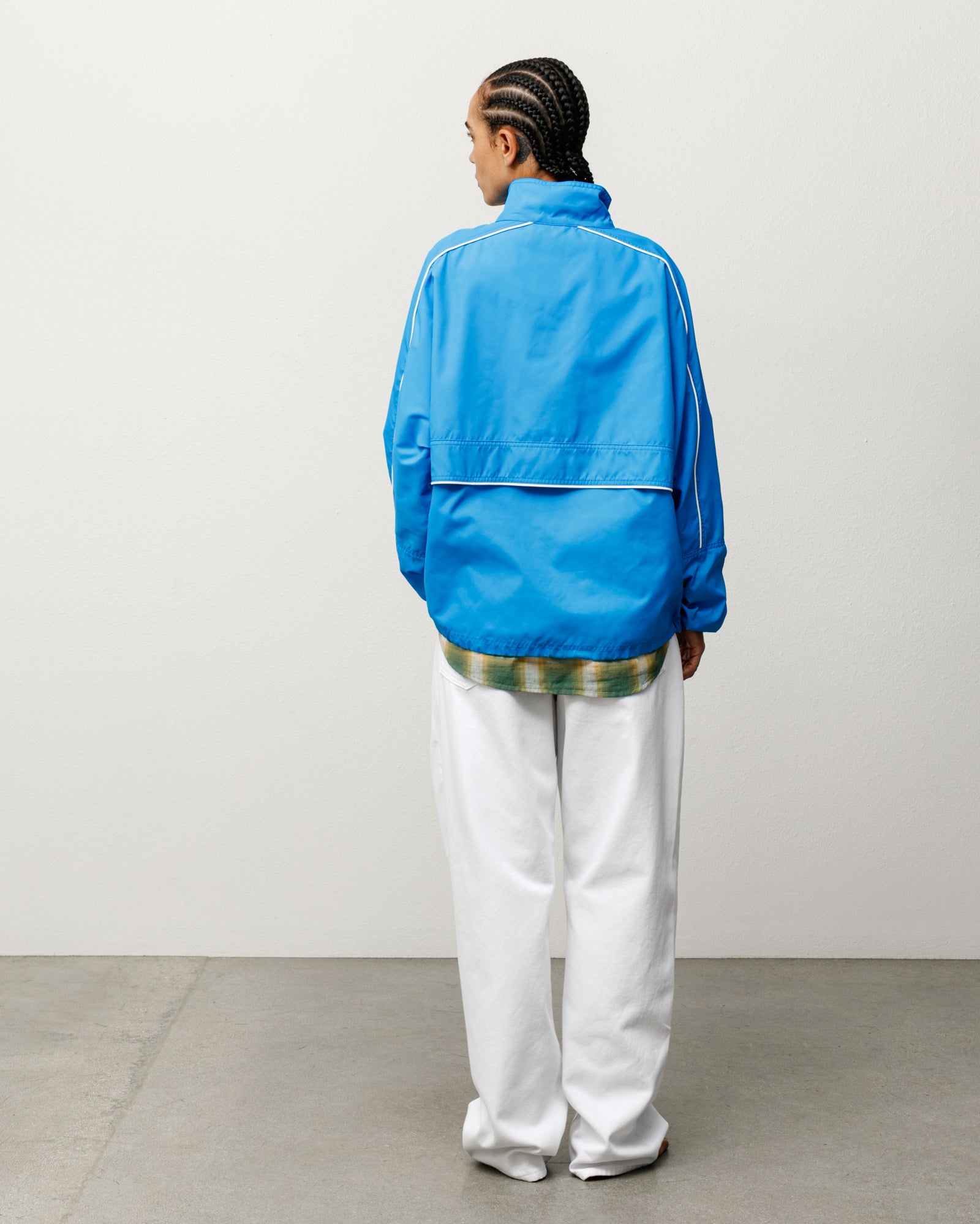 Lightweight Pullover Jacket – Blue | Outerwear | Stüssy UK