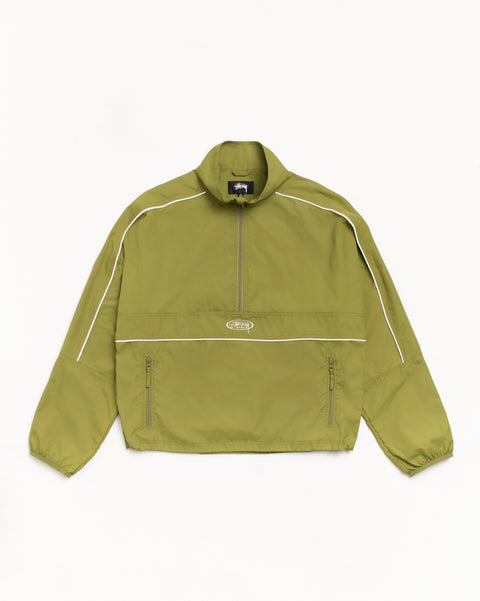 Lightweight Pullover Jacket Outerwear in the colour Olive