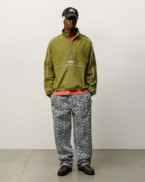 Lightweight Pullover Jacket Mens Long Sleeve In Olive