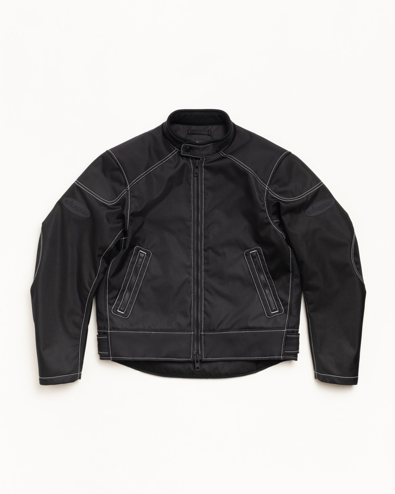 Moto Jacket – Black | Outerwear | Stüssy UK