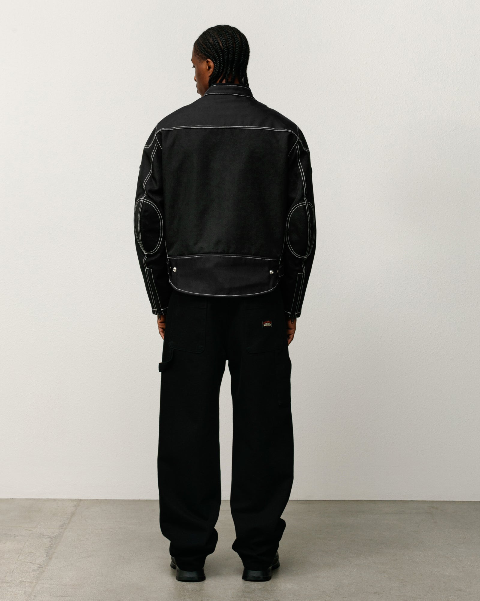 Moto Jacket – Black | Outerwear | Stüssy UK