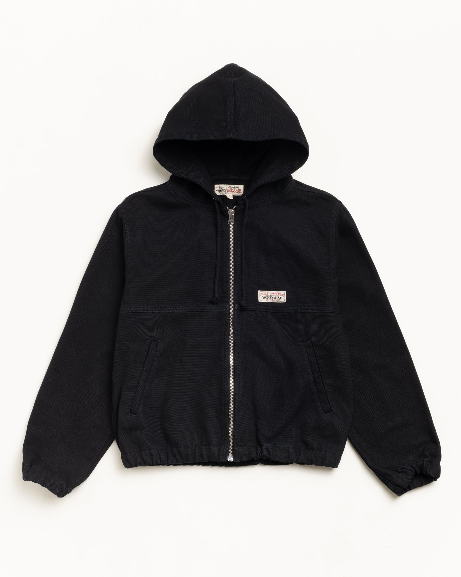 Work Jacket Unlined Canvas – Black | Outerwear | Stüssy UK
