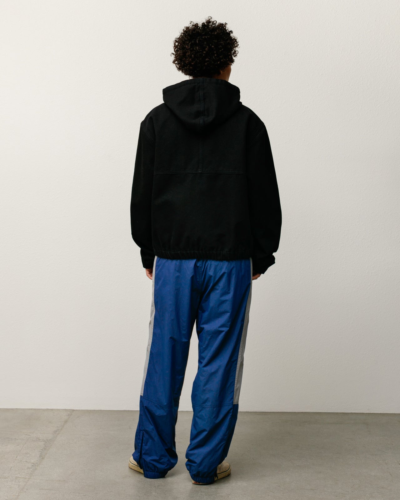 Work Jacket Unlined Canvas Mens Long Sleeve In Black