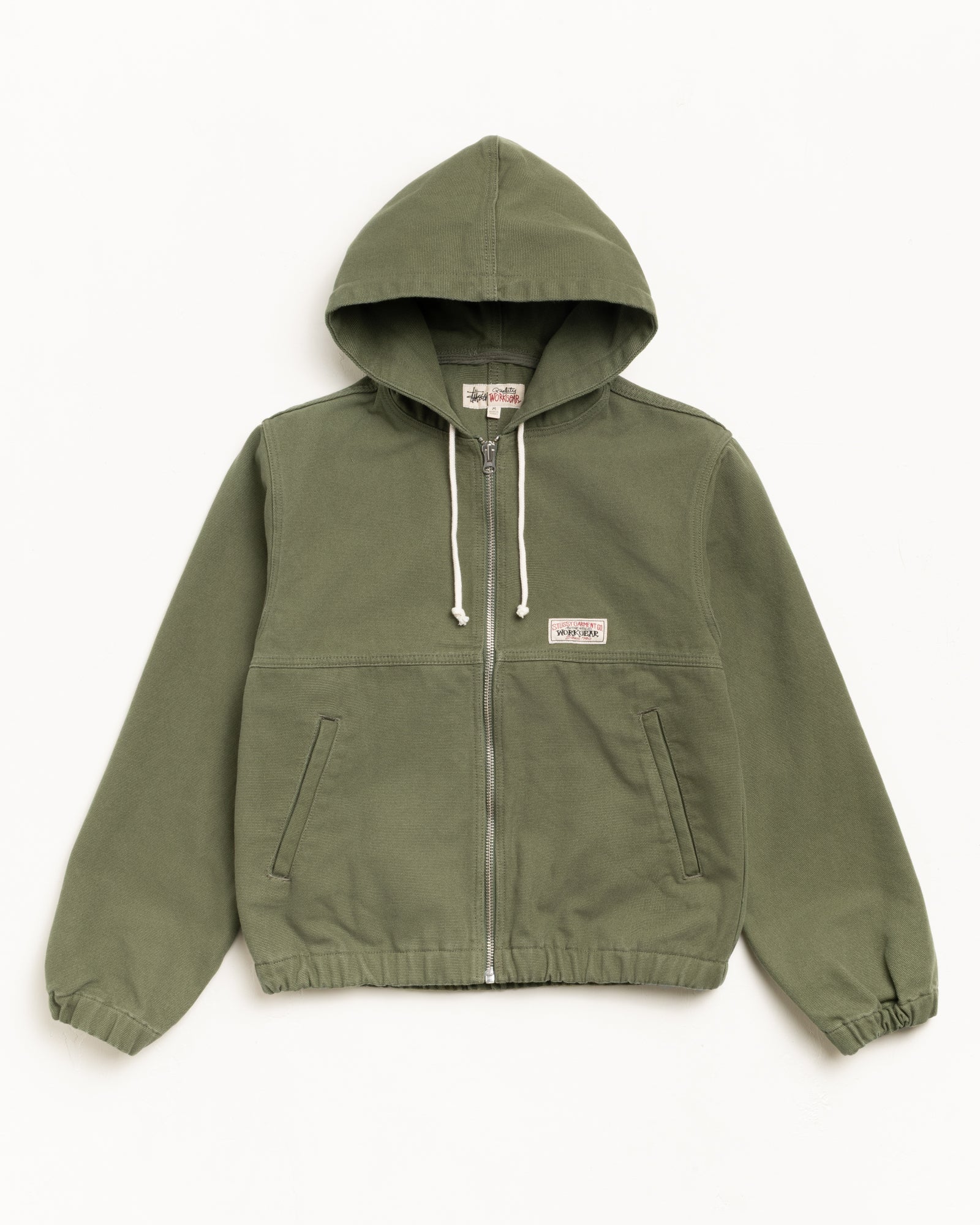Work Jacket Unlined Canvas – Olive | Outerwear | Stüssy UK