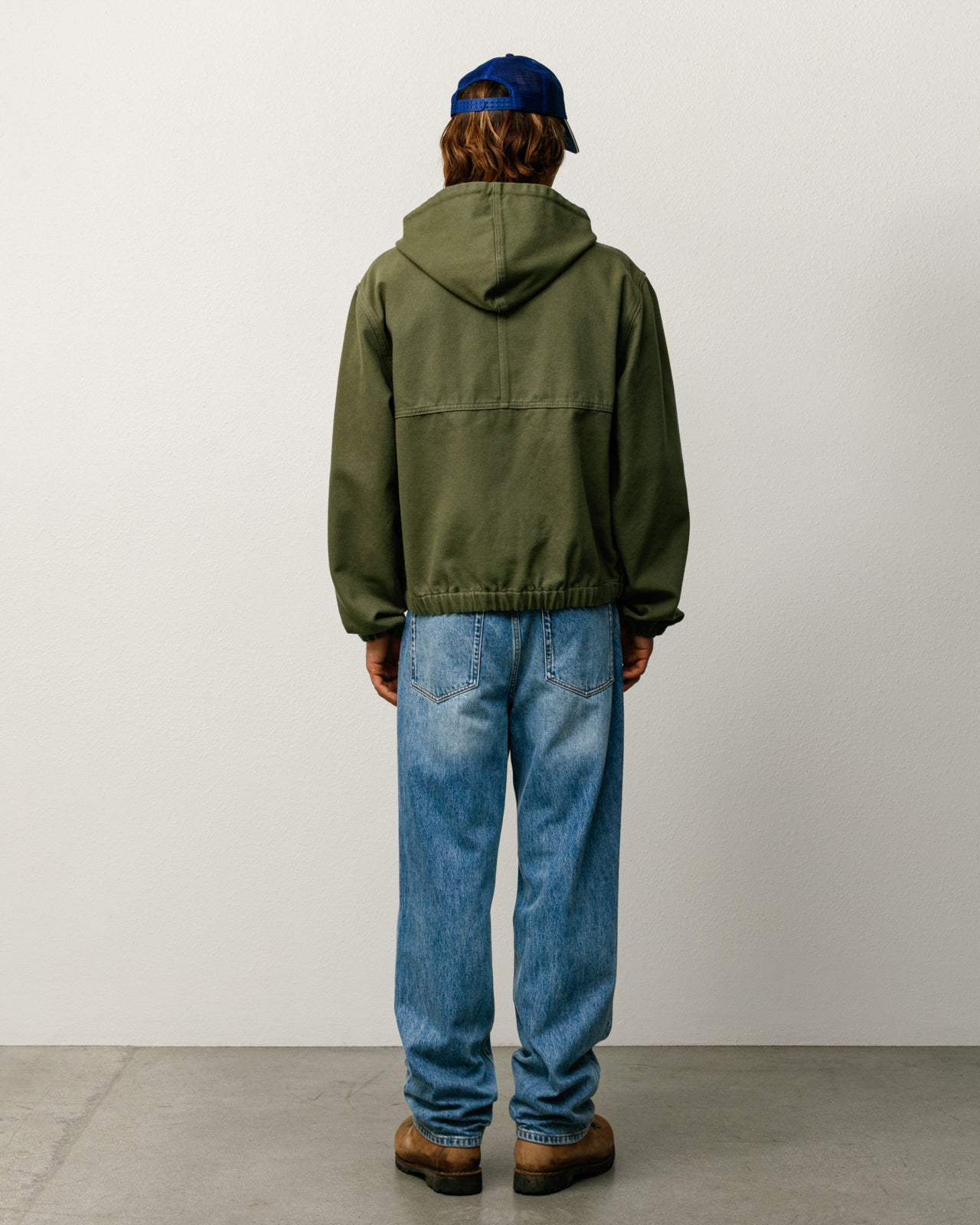 Work Jacket Unlined Canvas – Olive | Outerwear | Stüssy UK
