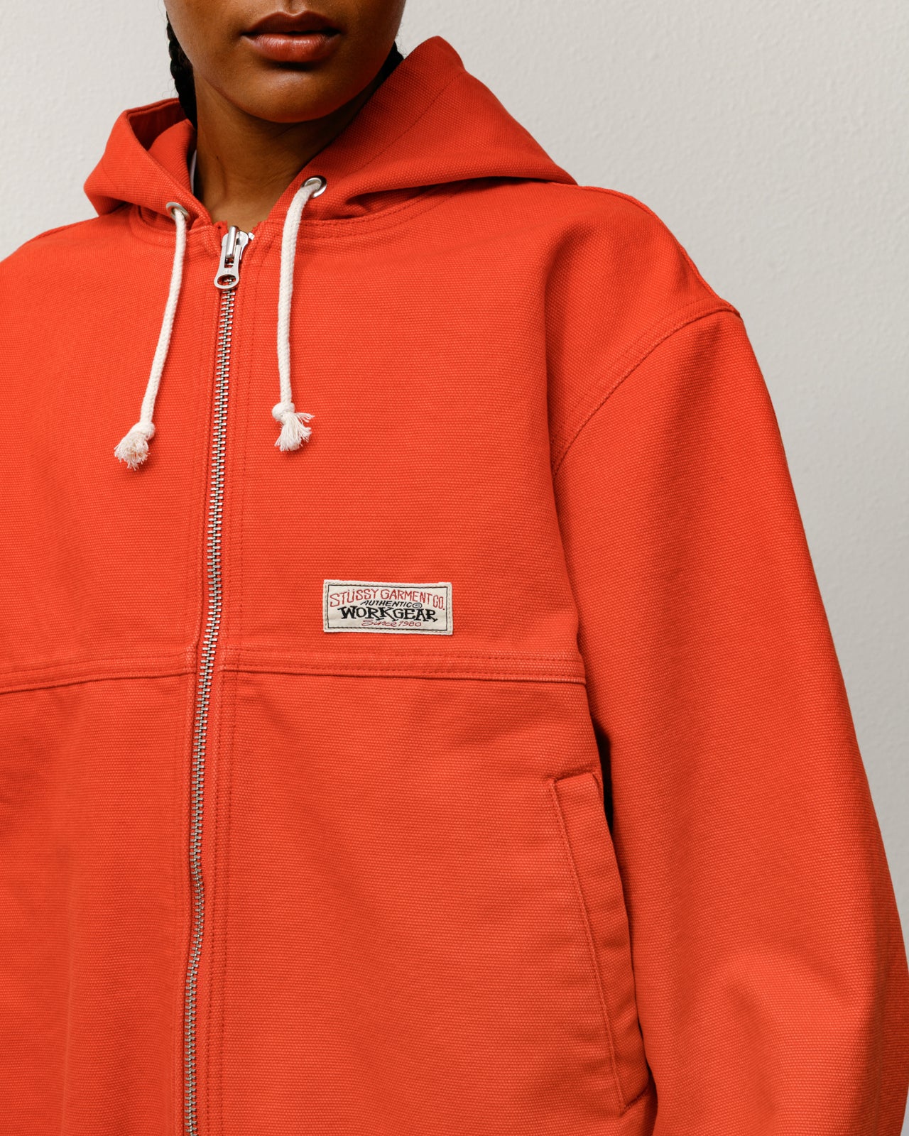 Work Jacket Canvas – Red | Outerwear | Stüssy UK