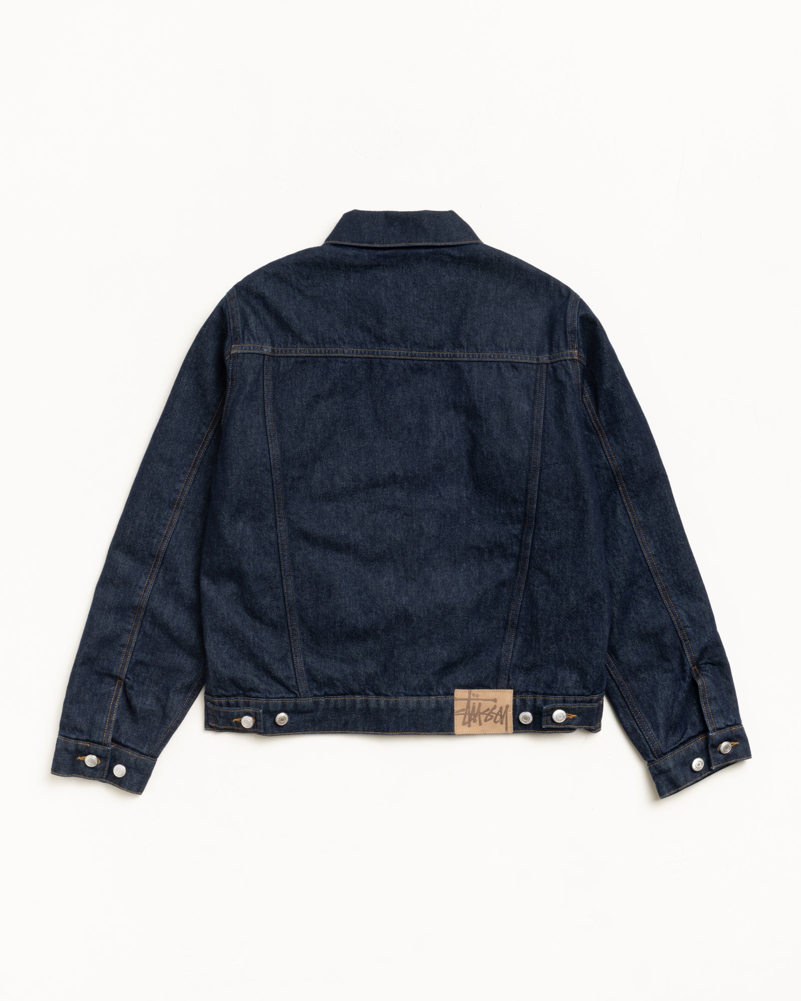 Lined Denim Trucker – Rinsed Indigo | Outerwear | Stüssy UK