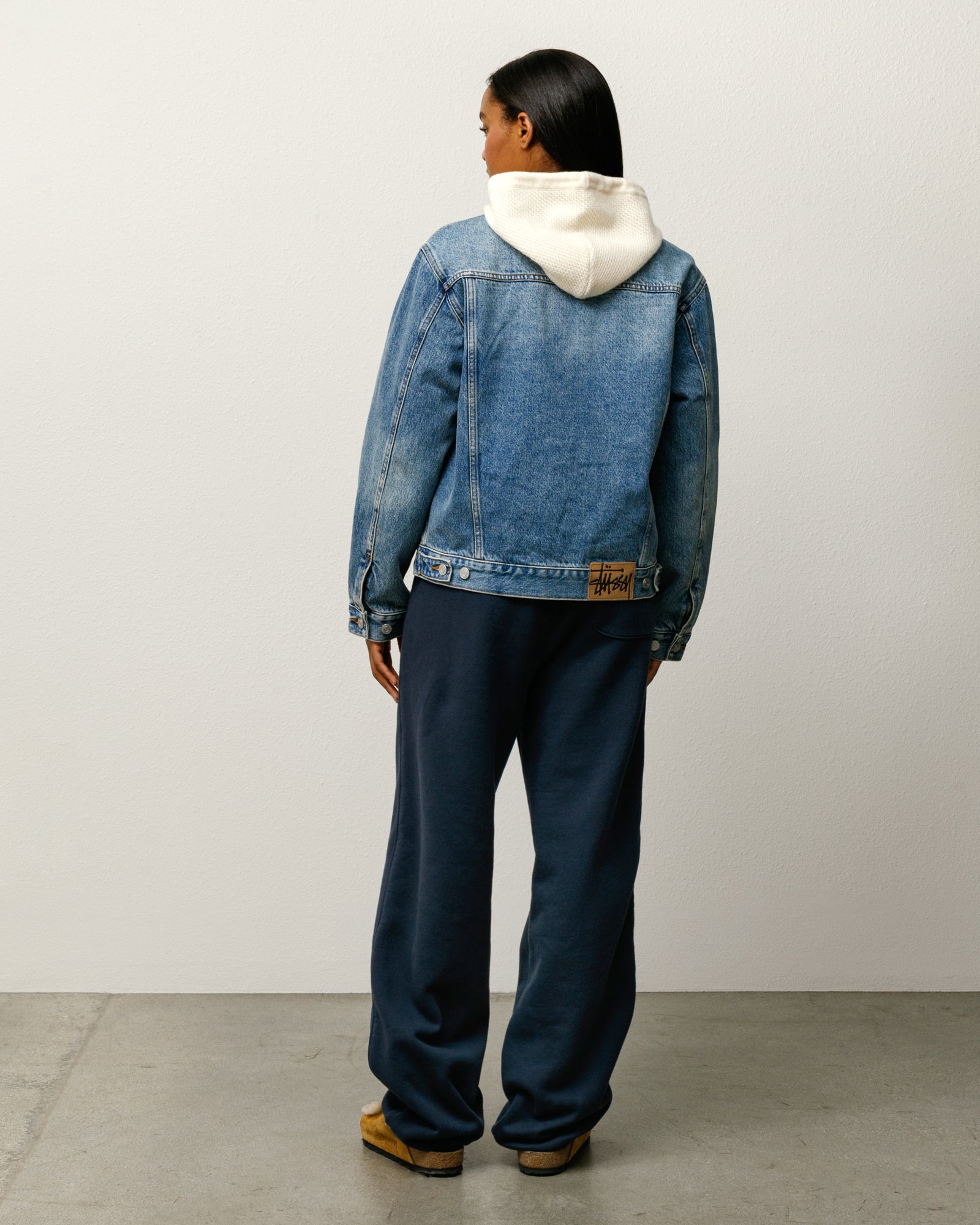 Lined Denim Trucker – Indigo Stone Wash | Outerwear | Stüssy UK