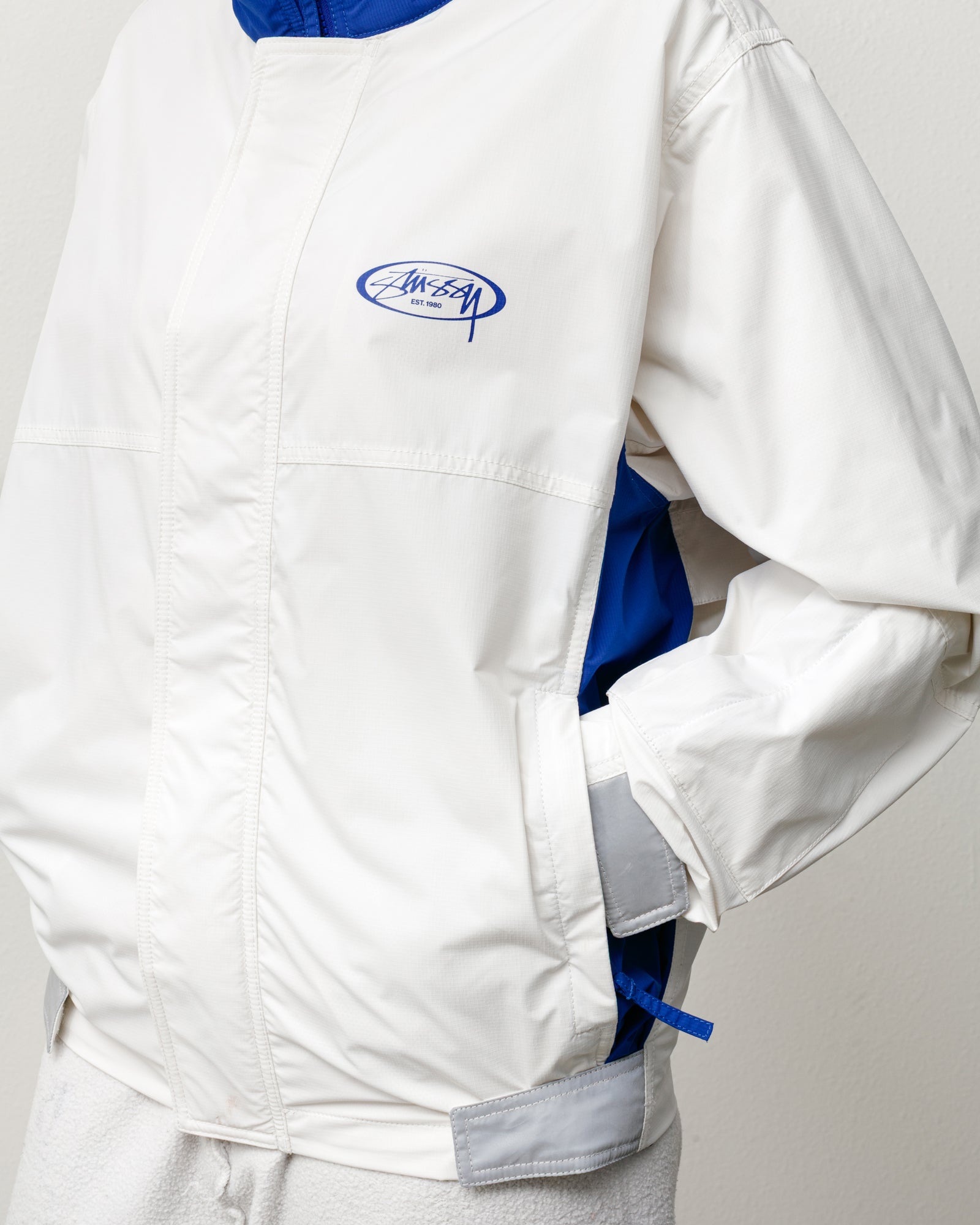 Mx Jacket – White | Outerwear | Stüssy UK