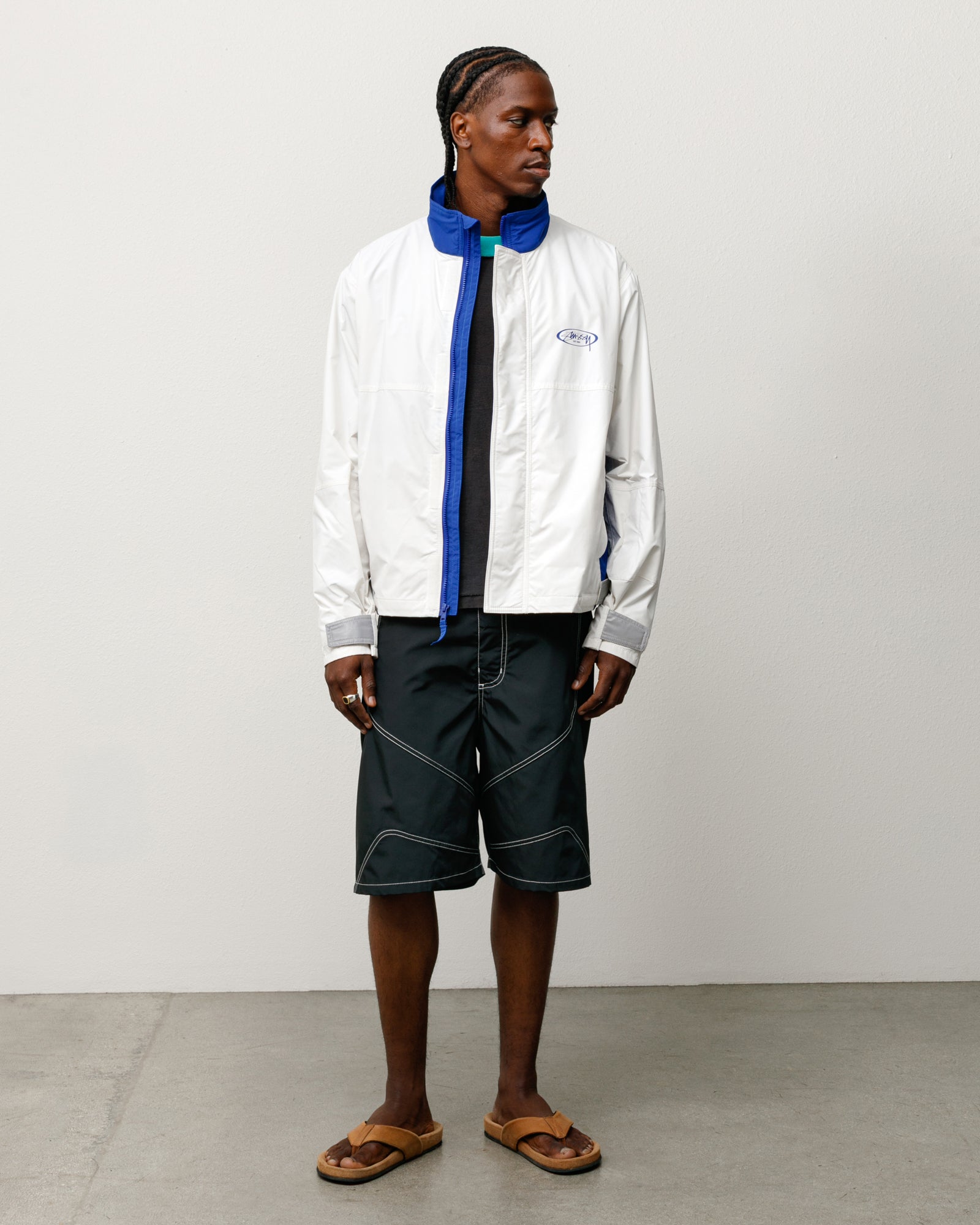Mx Jacket – White | Outerwear | Stüssy UK