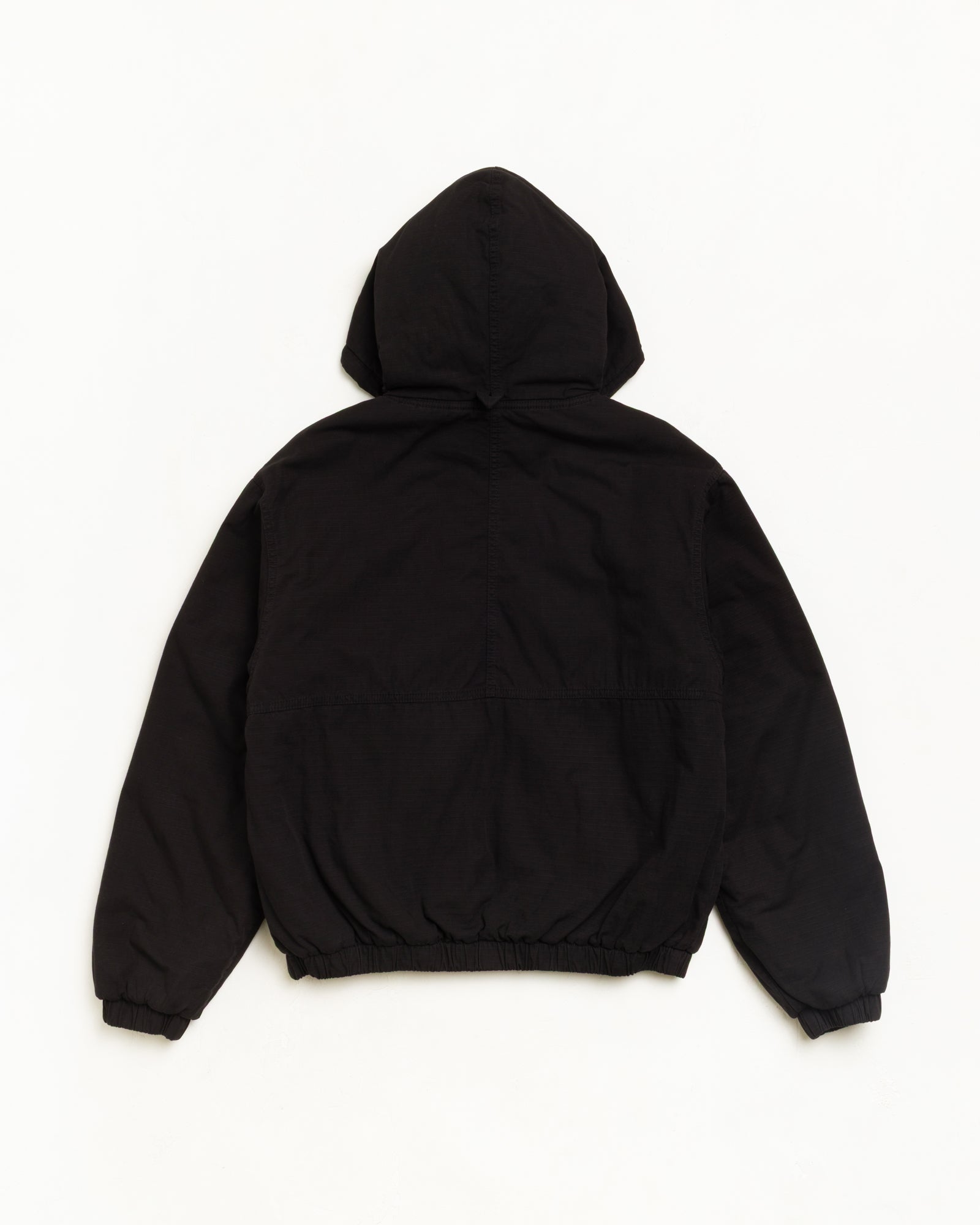 Work Jacket Ripstop Unisex Long Sleeve In Black